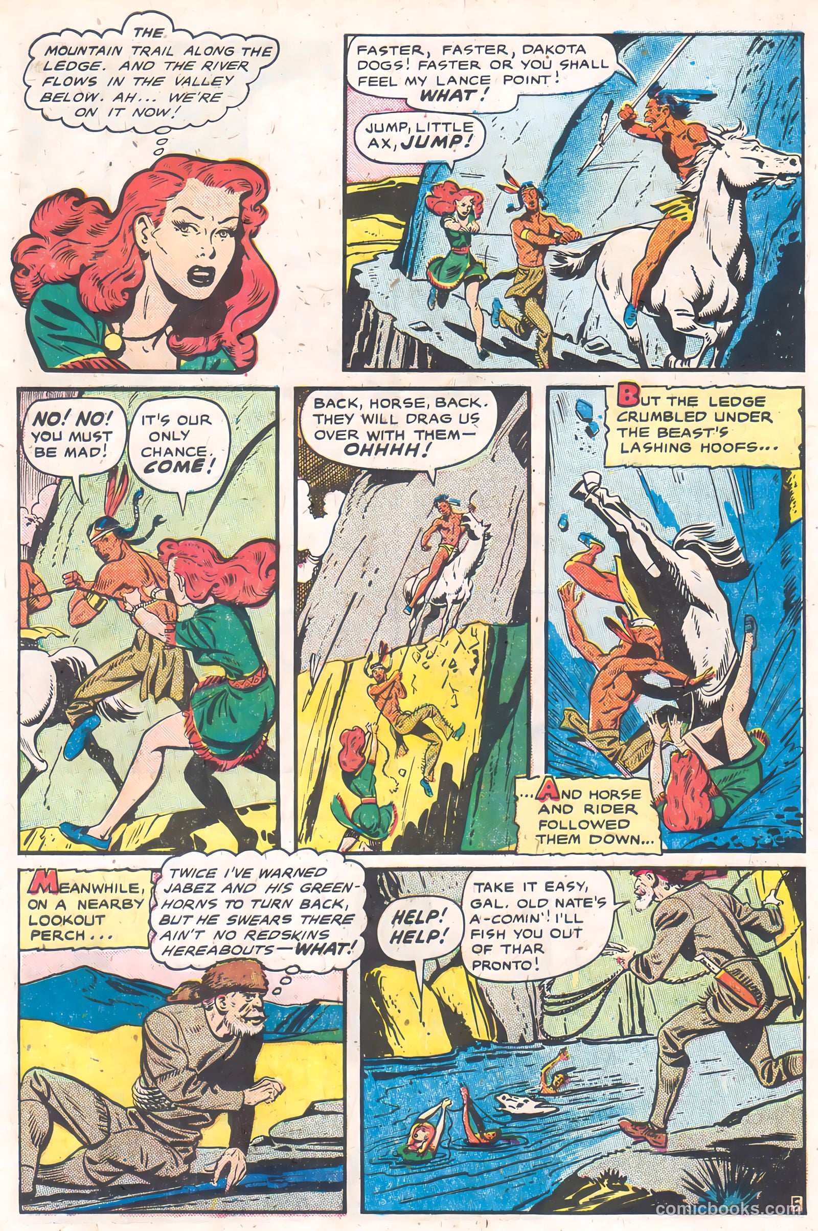 Firehair #8 (1958) — page 7 of 36