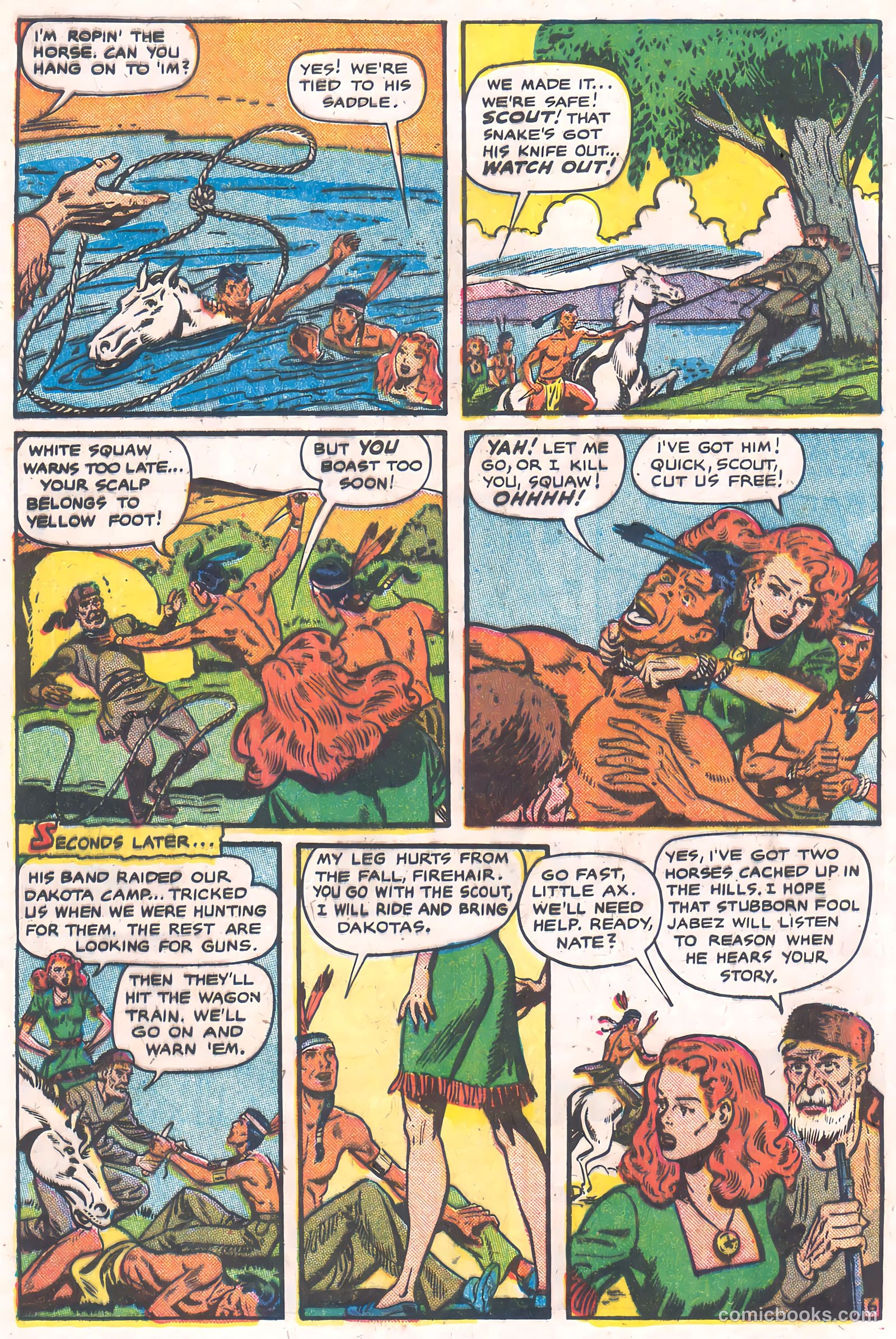Firehair #8 (1958) — page 8 of 36