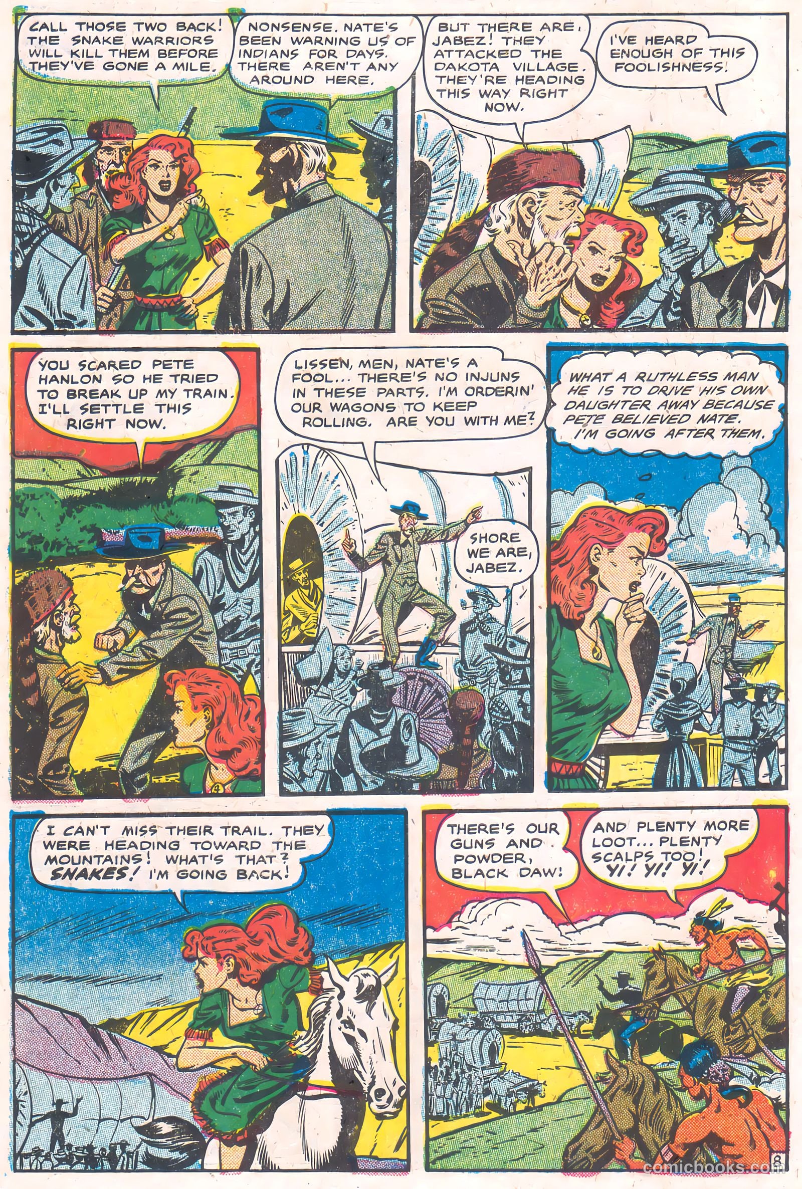 Firehair #8 (1958) — page 10 of 36