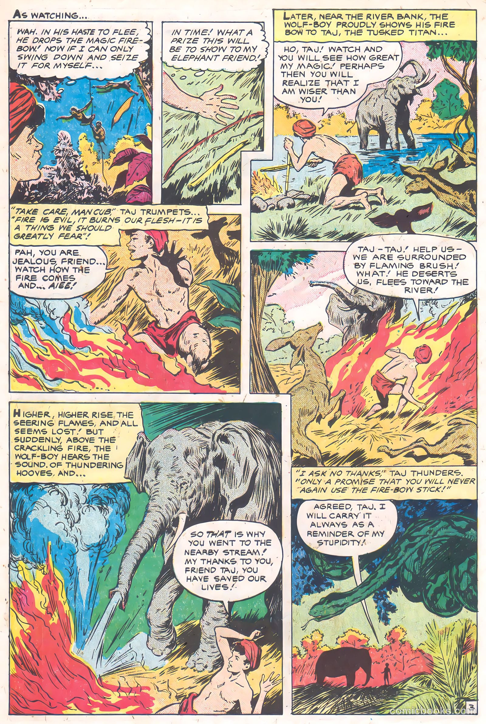 Firehair #8 (1958) — page 30 of 36