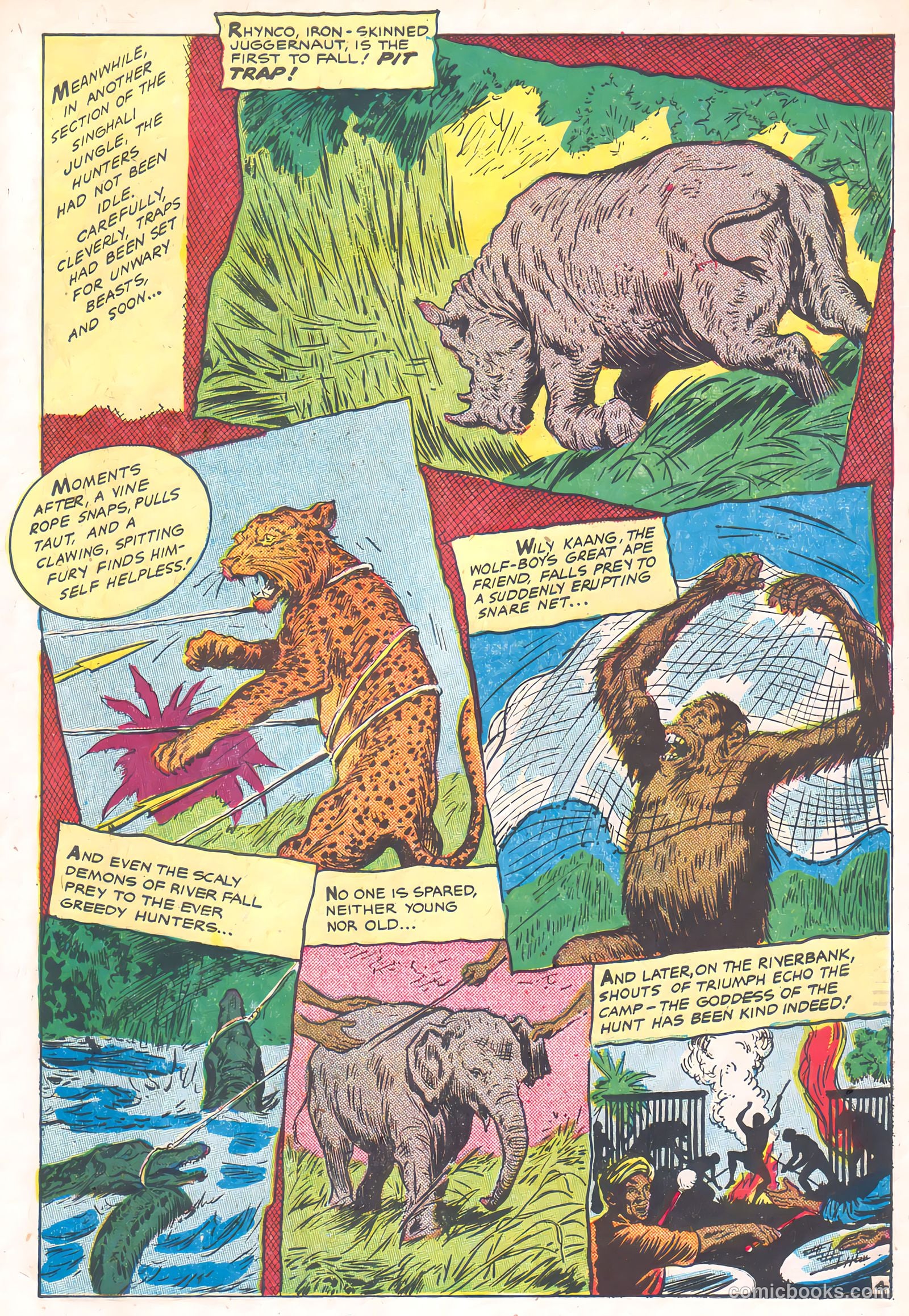 Firehair #8 (1958) — page 31 of 36