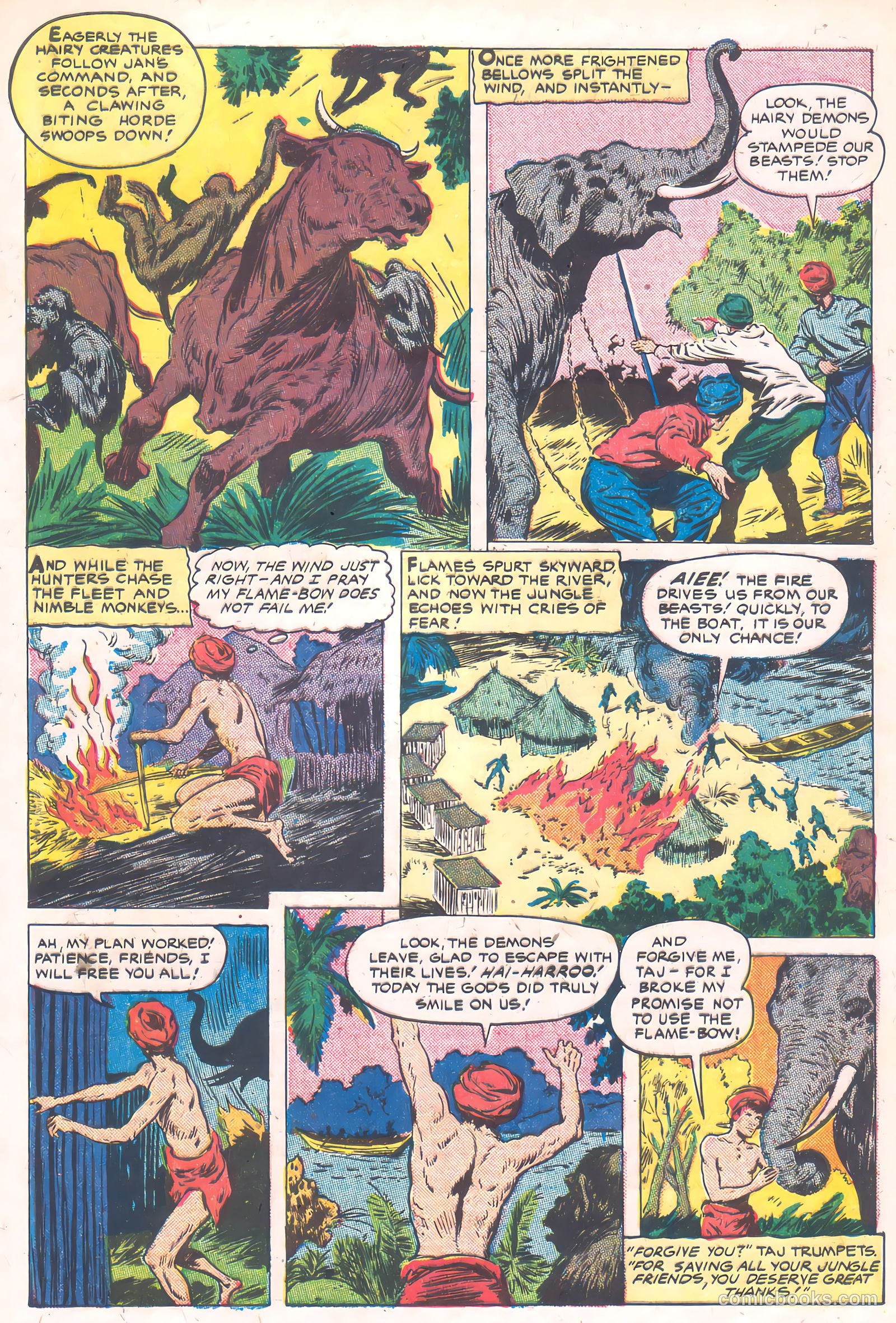 Firehair #8 (1958) — page 33 of 36