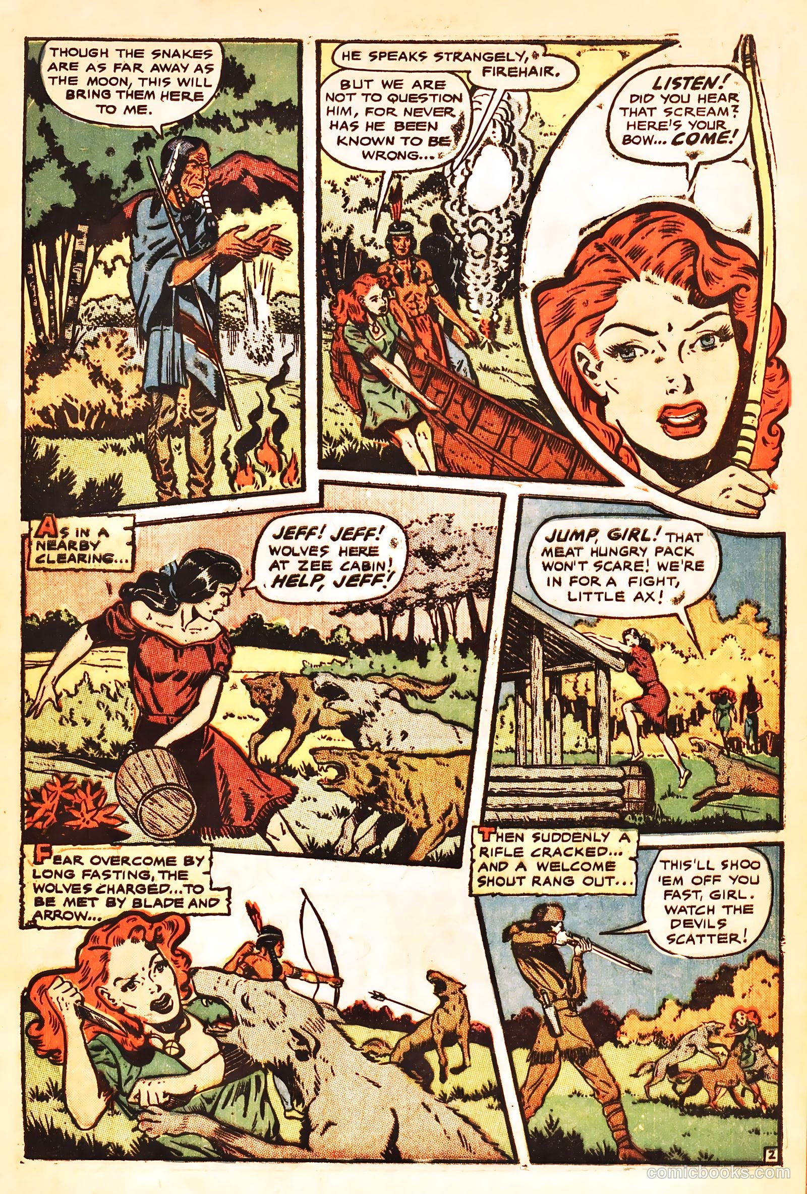 Firehair #9 (1951) — page 5 of 36