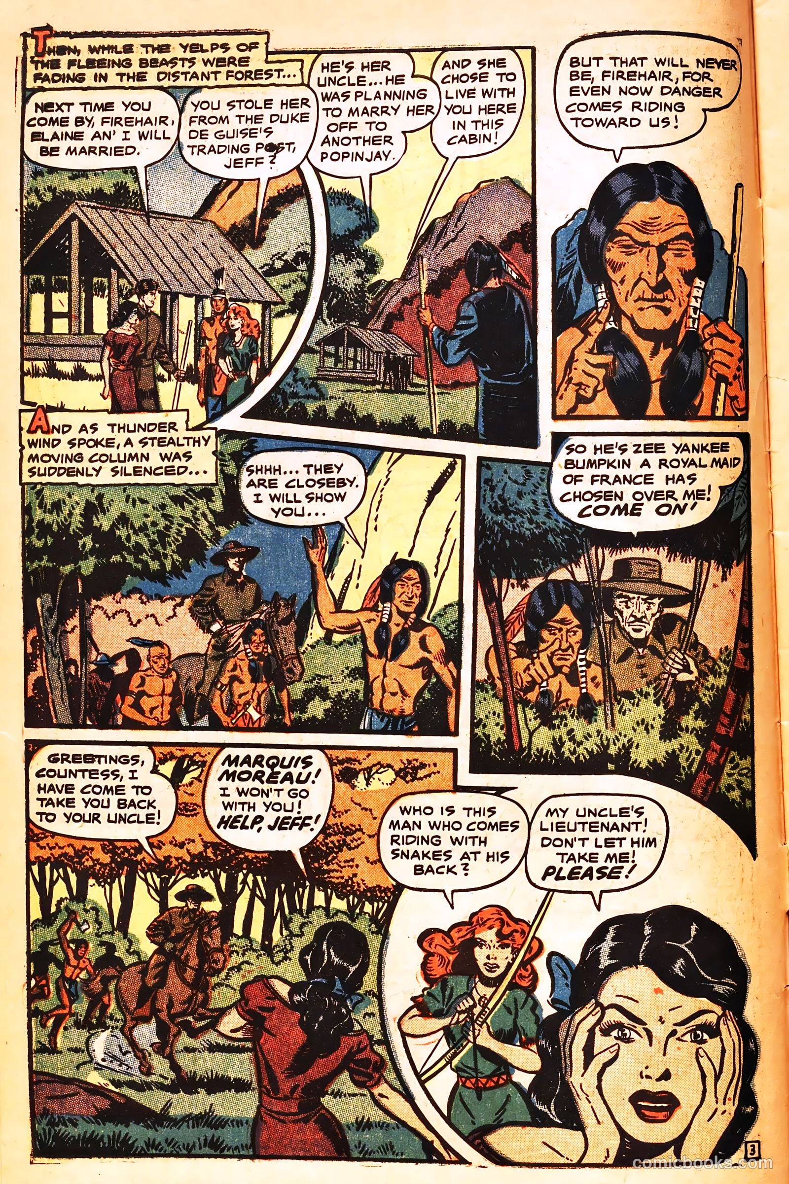 Firehair #9 (1951) — page 6 of 36
