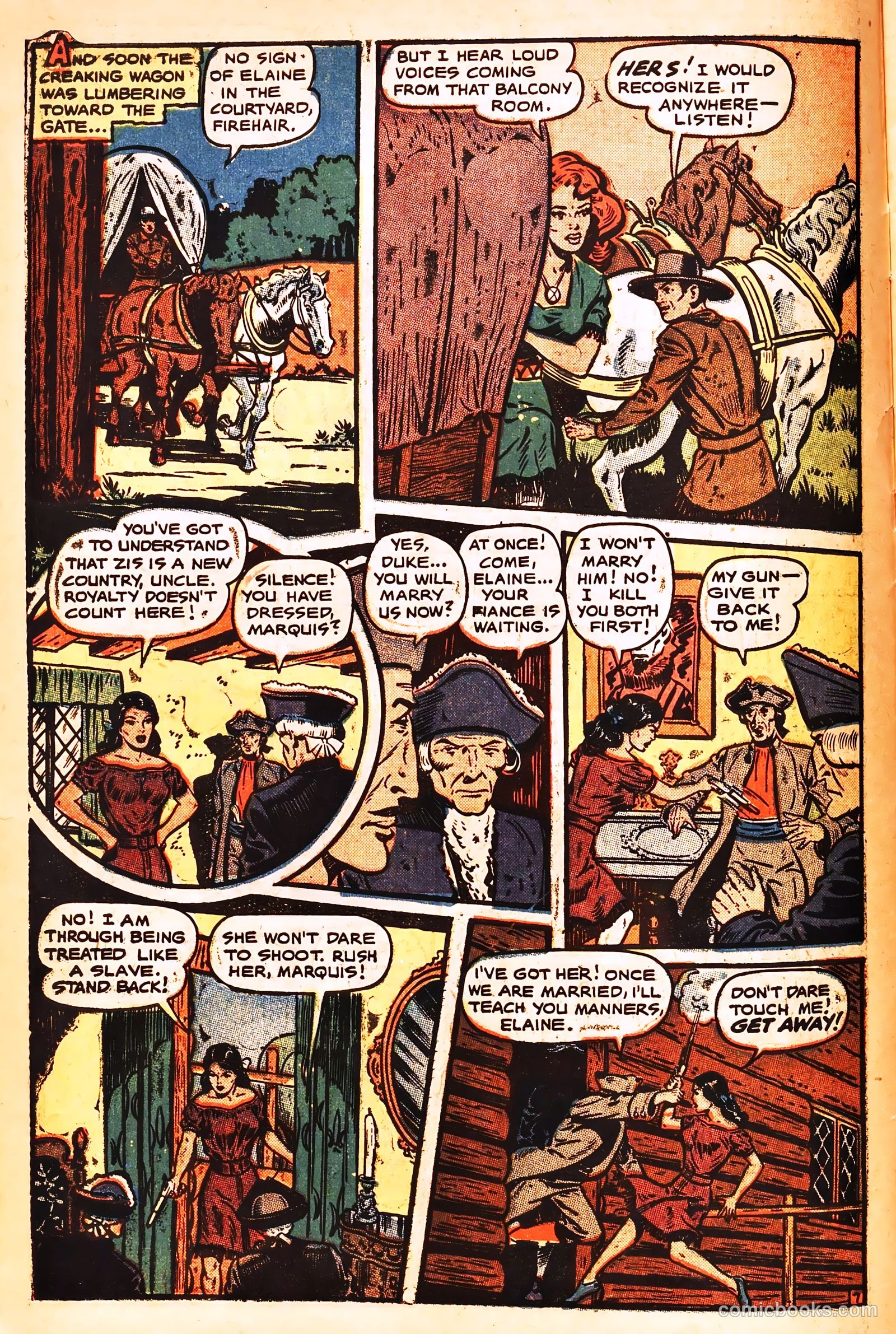 Firehair #9 (1951) — page 10 of 36