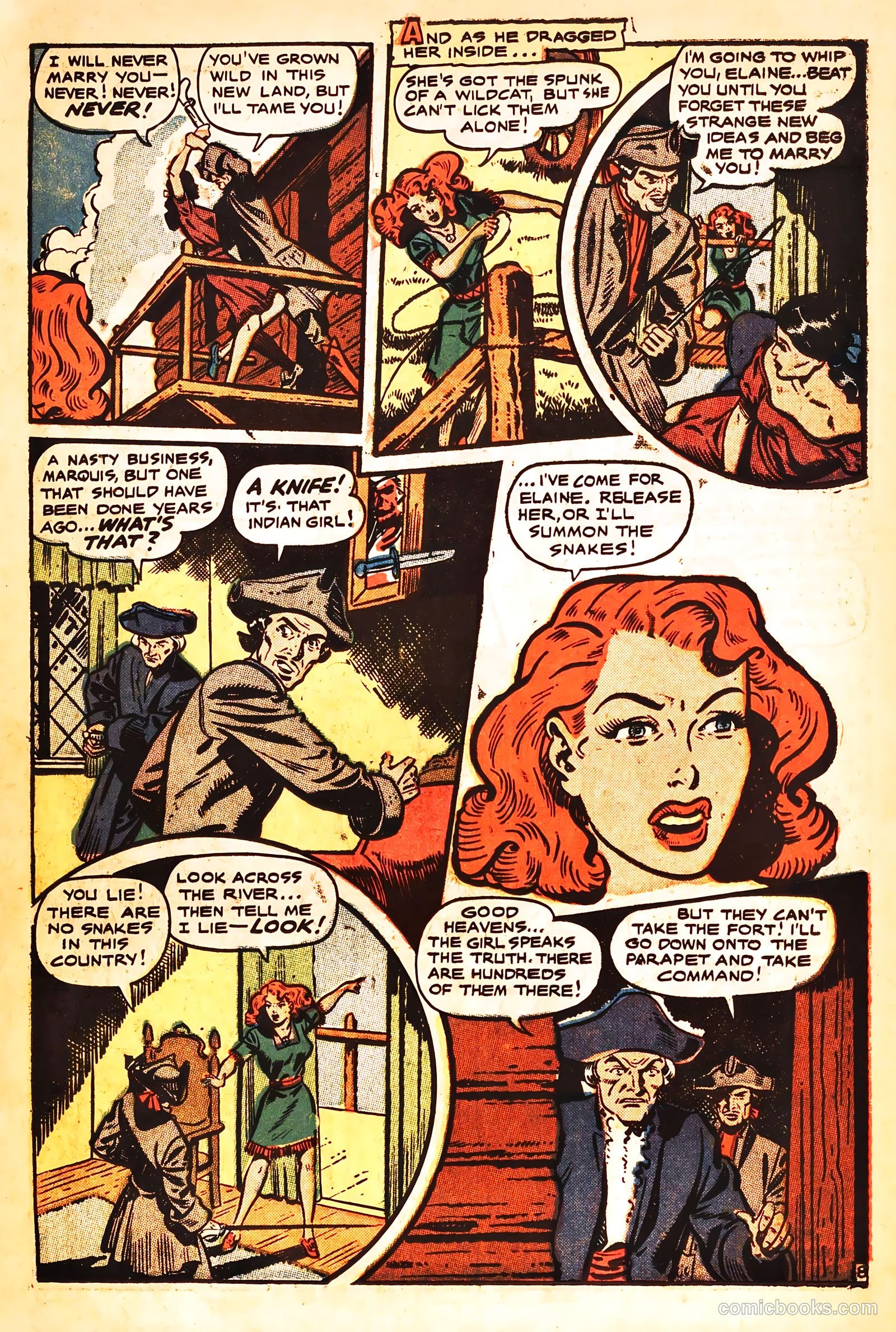 Firehair #9 (1951) — page 11 of 36