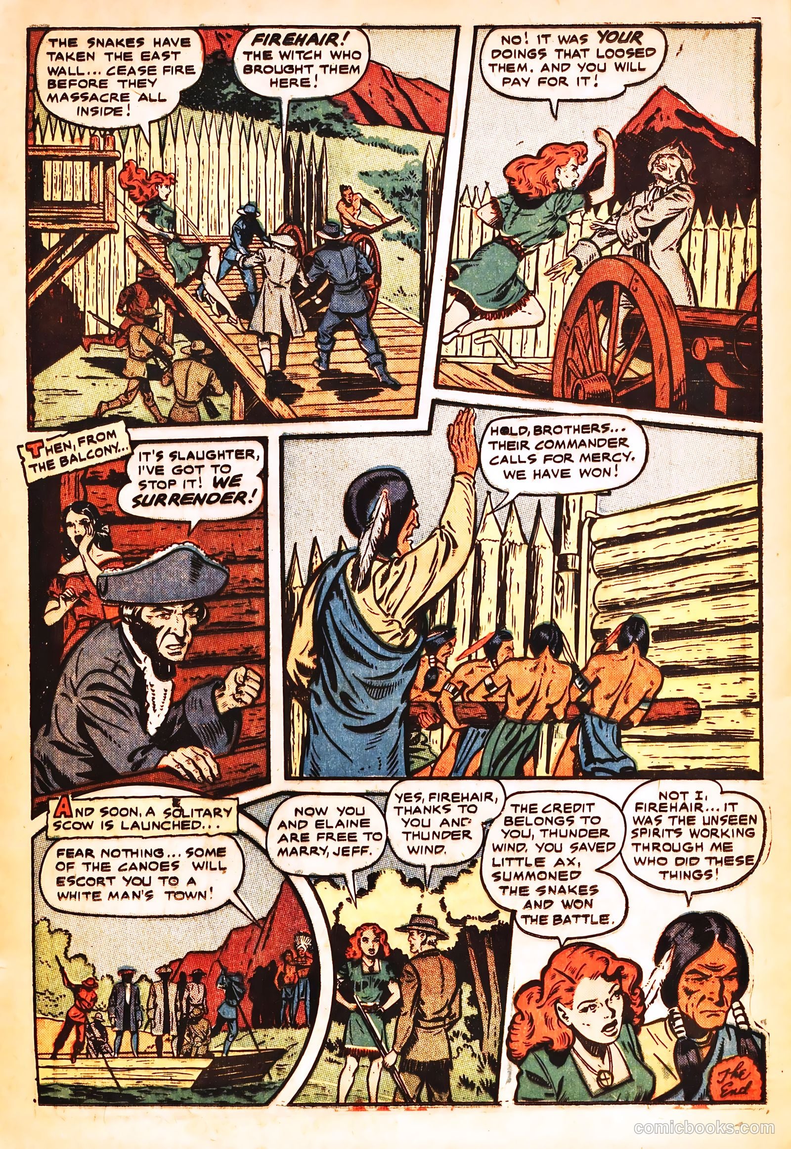Firehair #9 (1951) — page 13 of 36