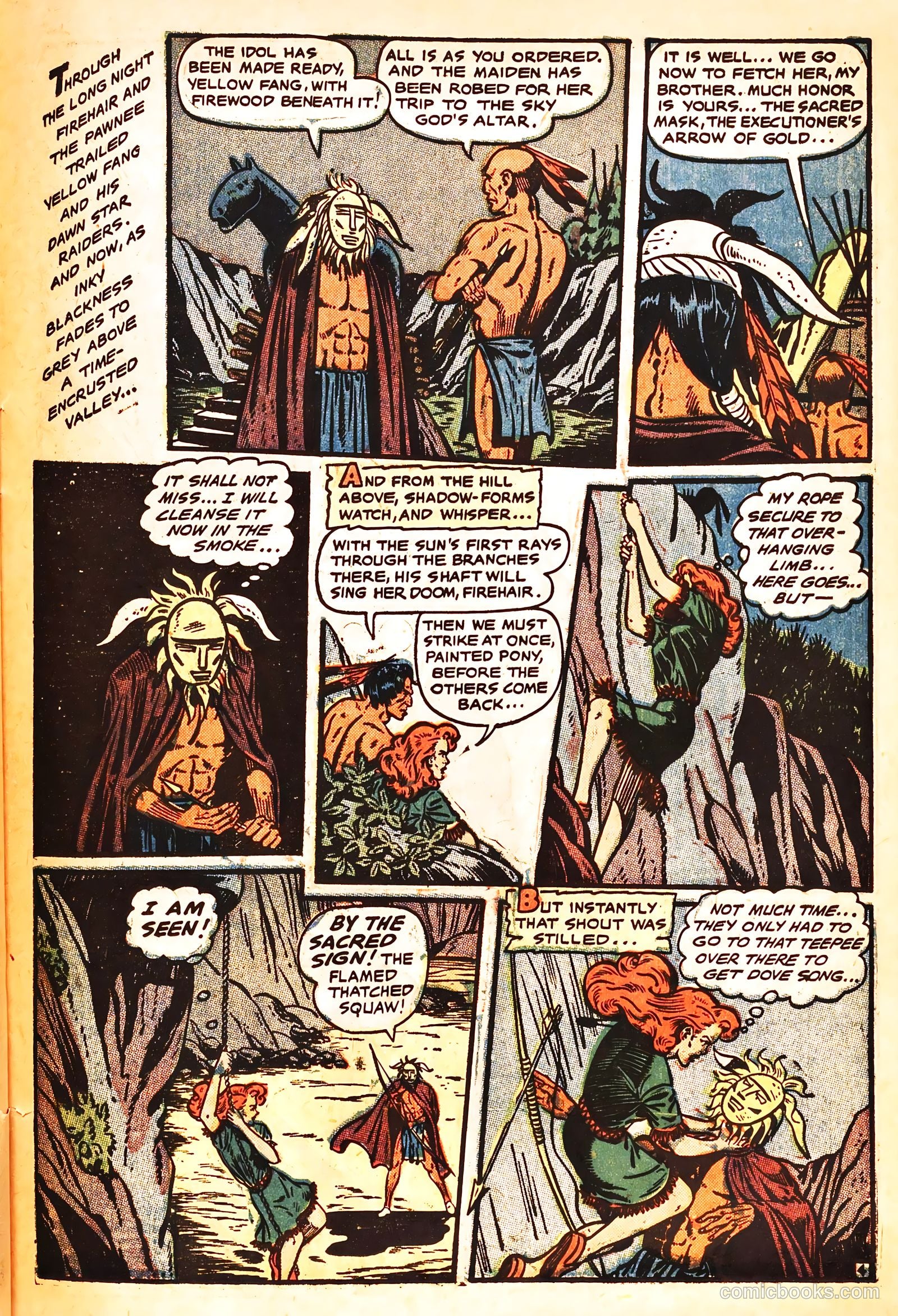 Firehair #9 (1951) — page 23 of 36