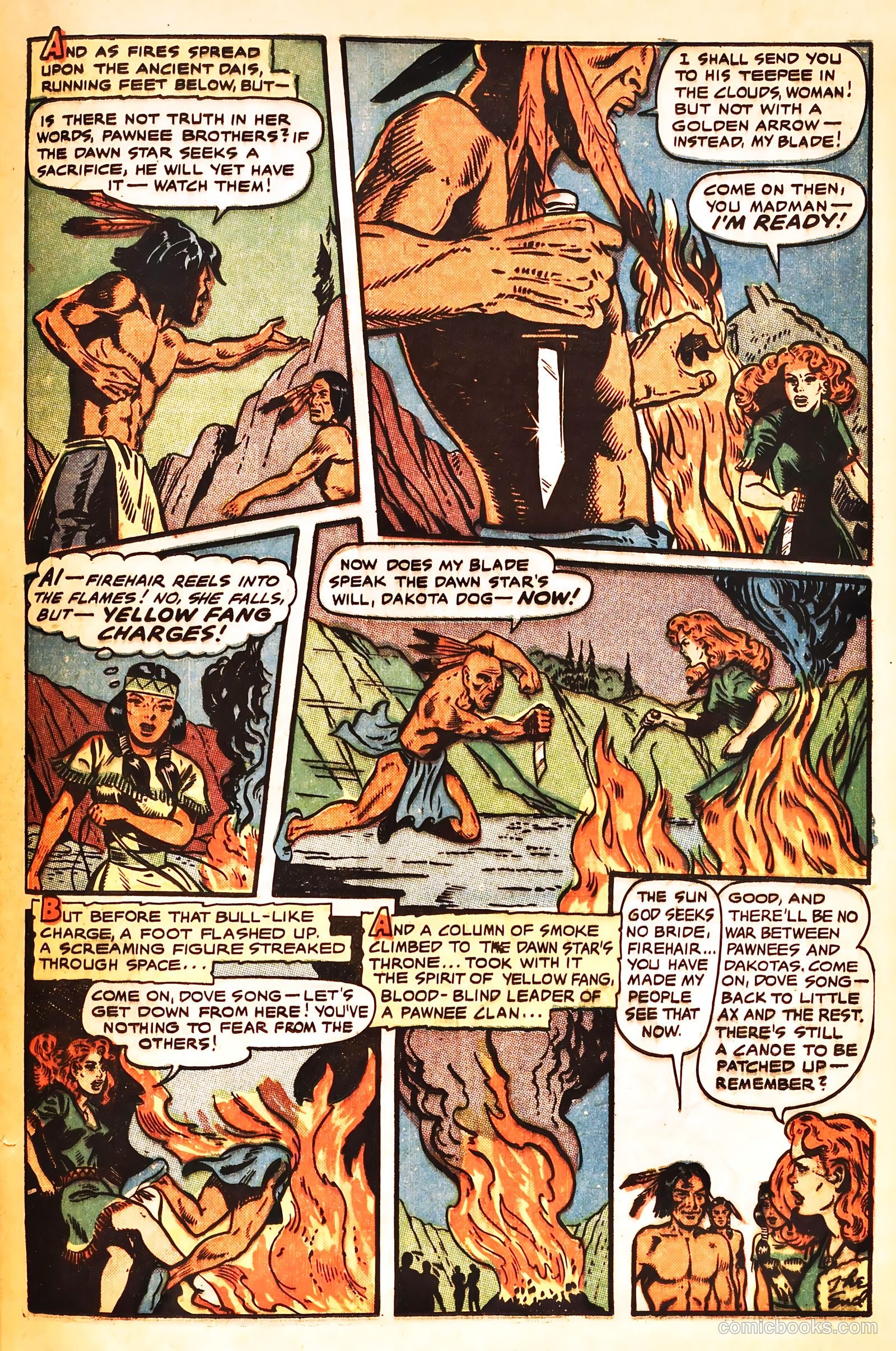 Firehair #9 (1951) — page 25 of 36