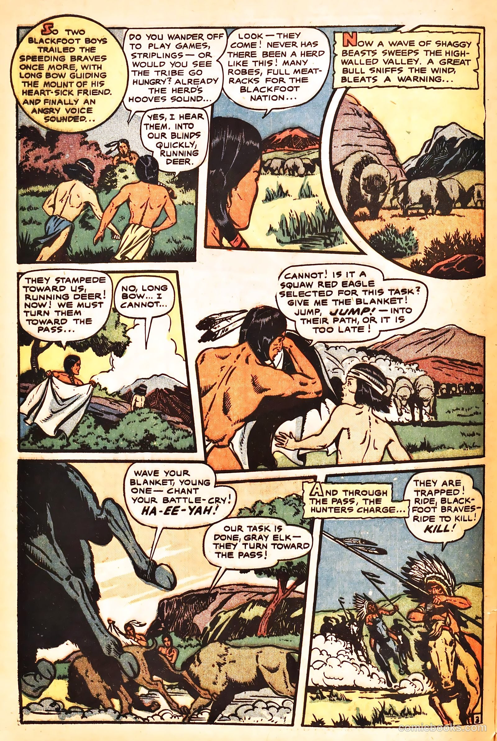 Firehair #9 (1951) — page 28 of 36