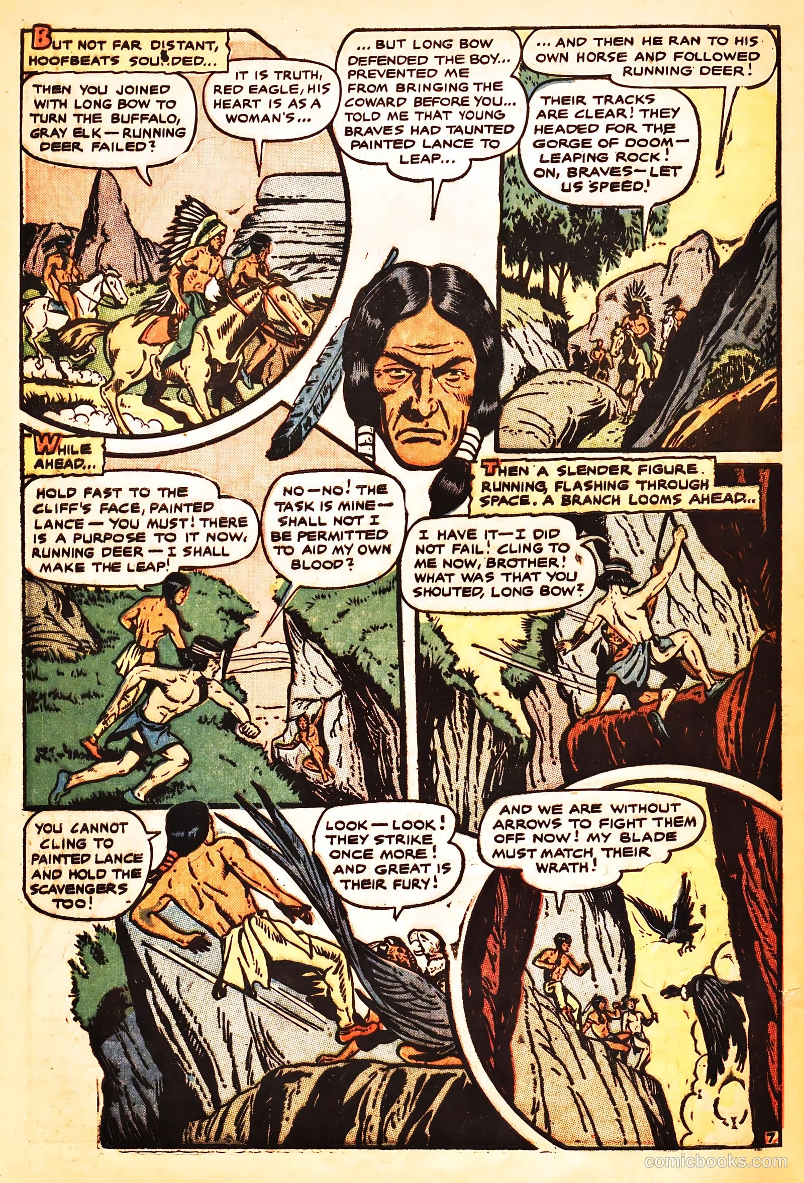 Firehair #9 (1951) — page 32 of 36