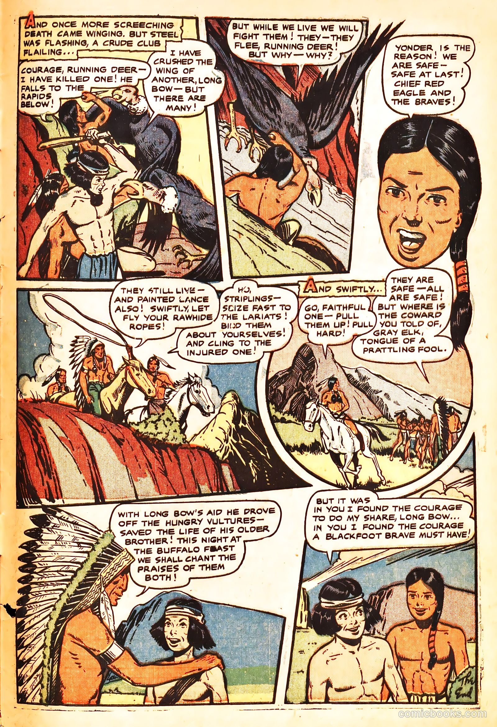 Firehair #9 (1951) — page 33 of 36