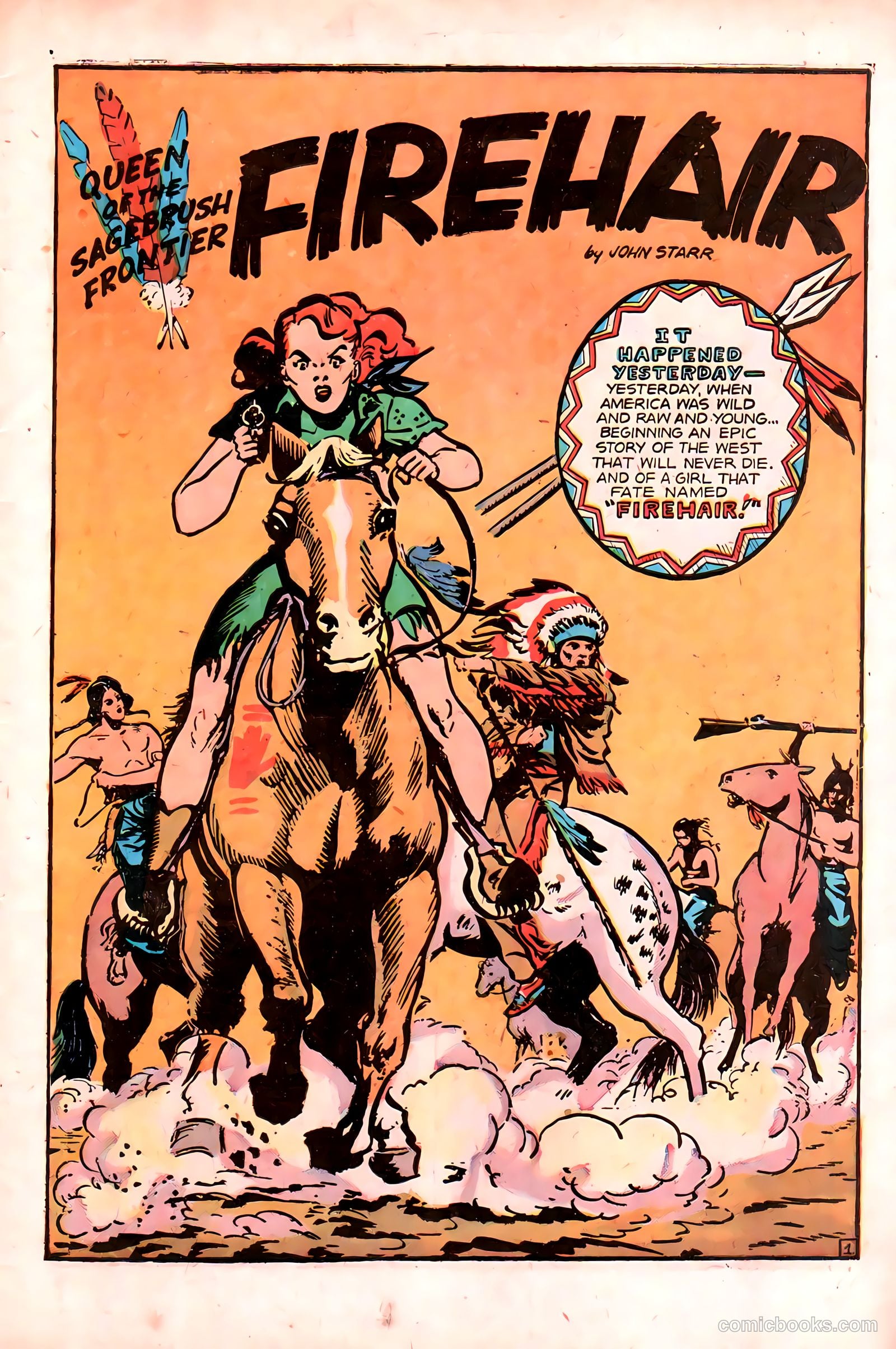 Firehair Comics #1 (1948) — page 3 of 52