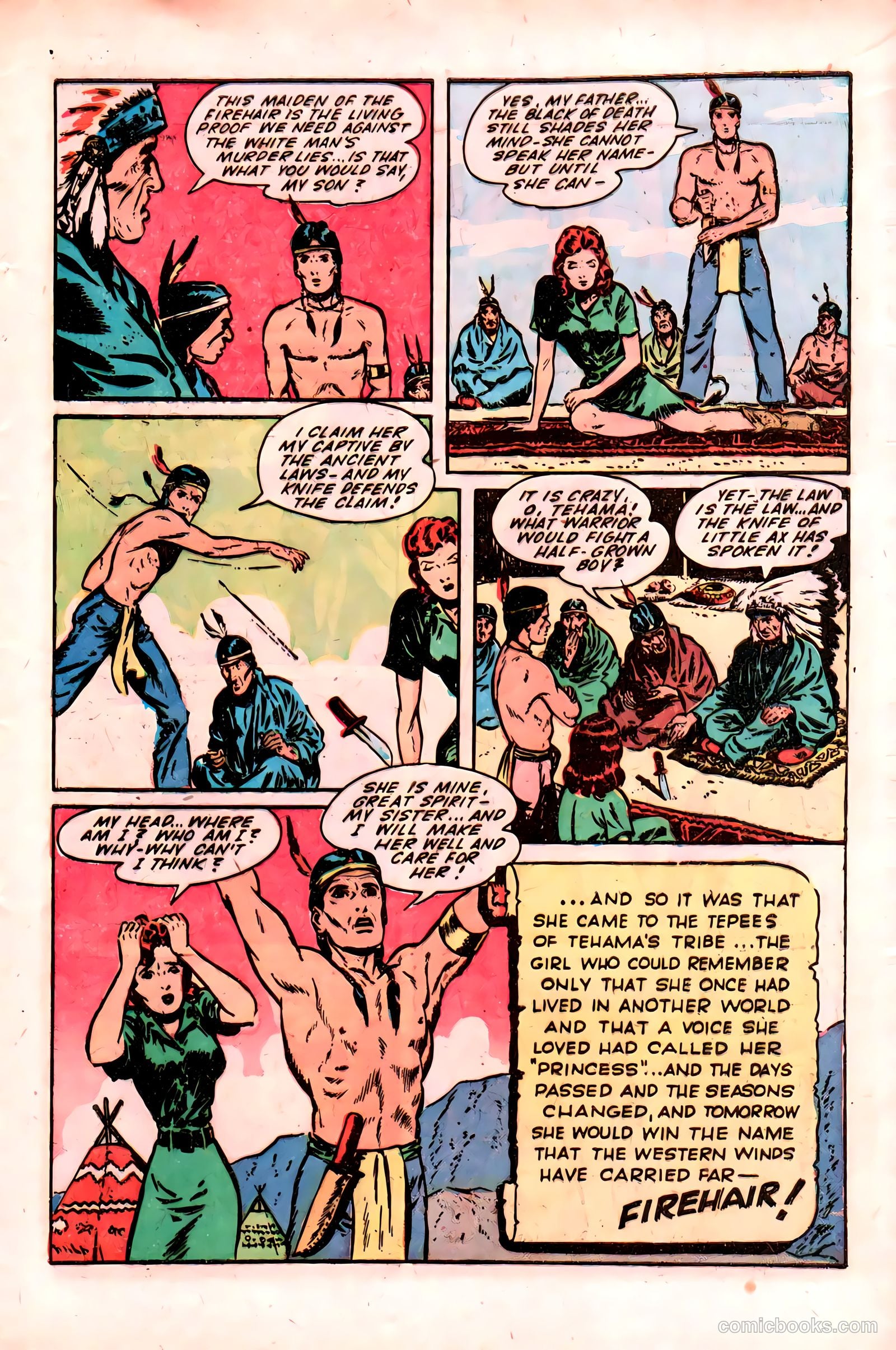 Firehair Comics #1 (1948) — page 13 of 52