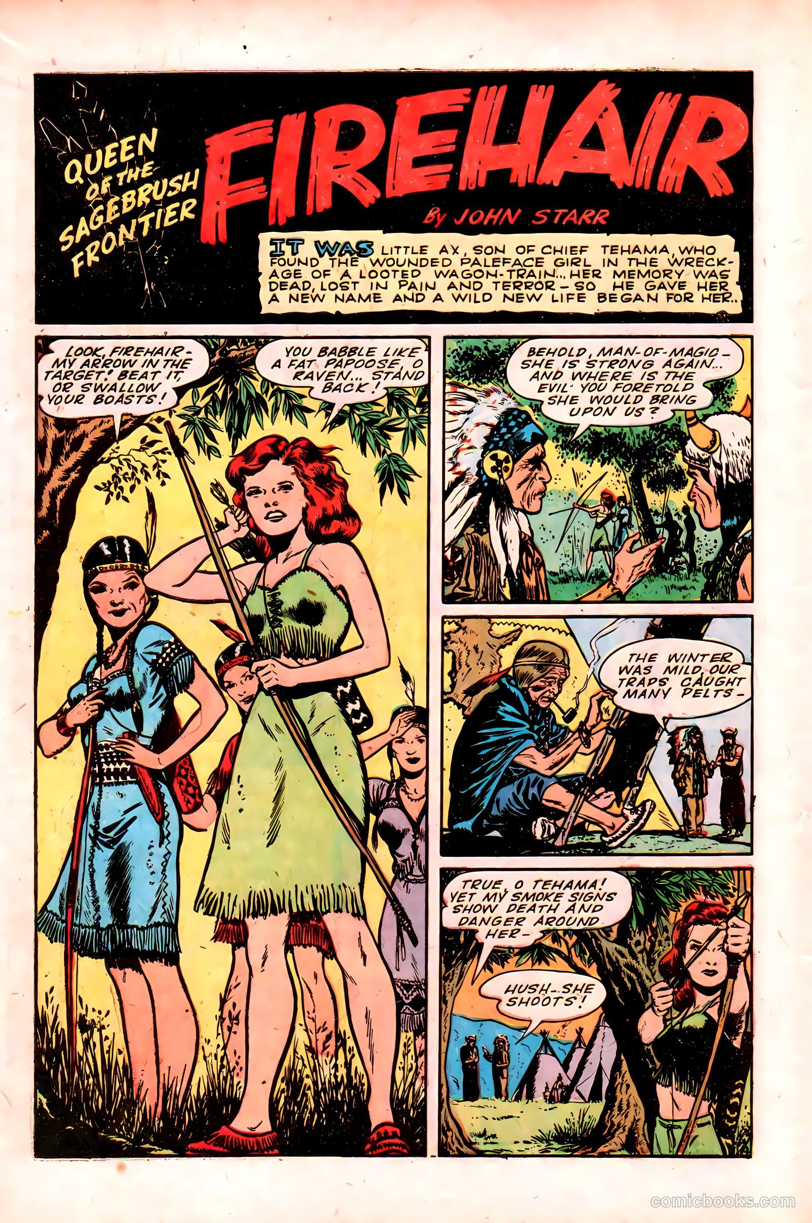 Firehair Comics #1 (1948) — page 14 of 52