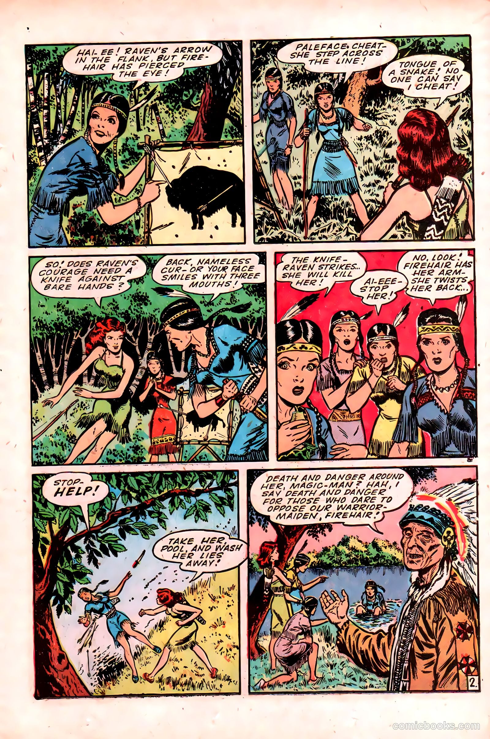 Firehair Comics #1 (1948) — page 15 of 52