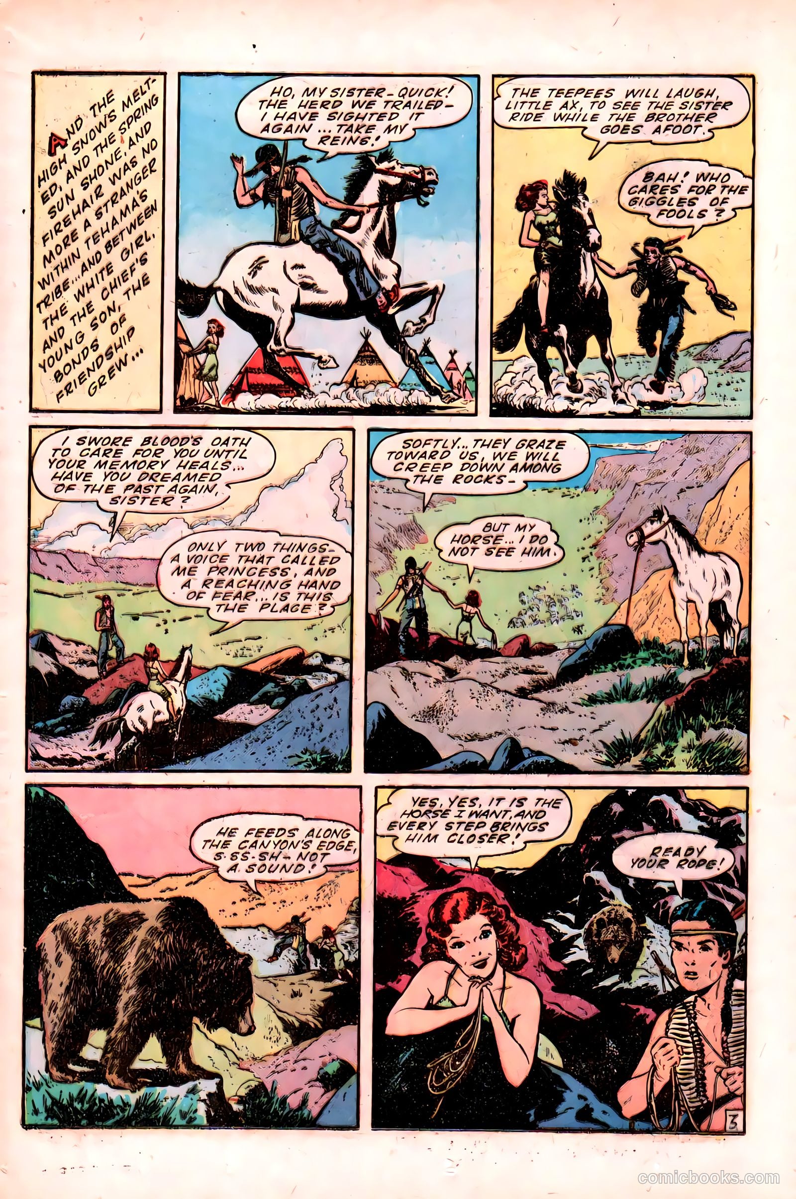 Firehair Comics #1 (1948) — page 16 of 52