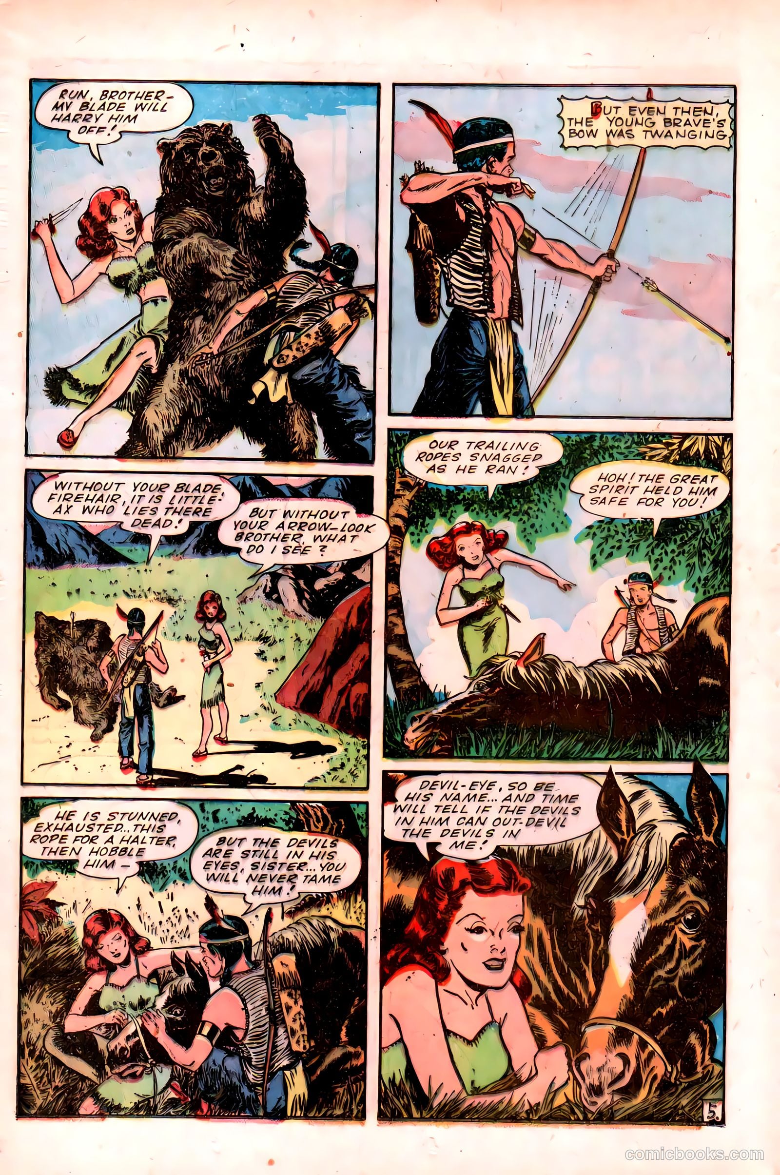Firehair Comics #1 (1948) — page 18 of 52