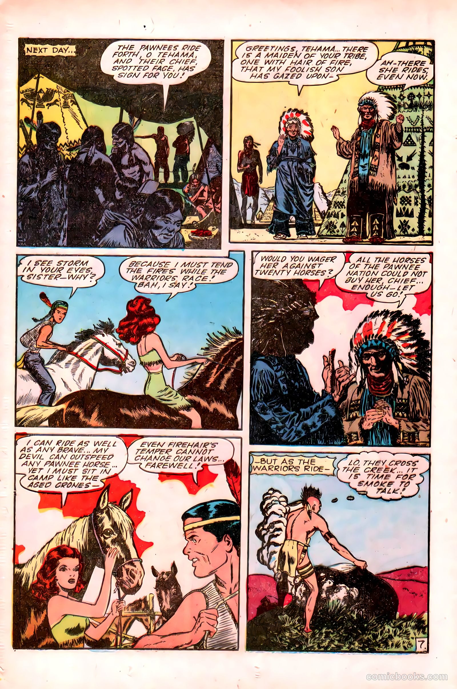 Firehair Comics #1 (1948) — page 20 of 52