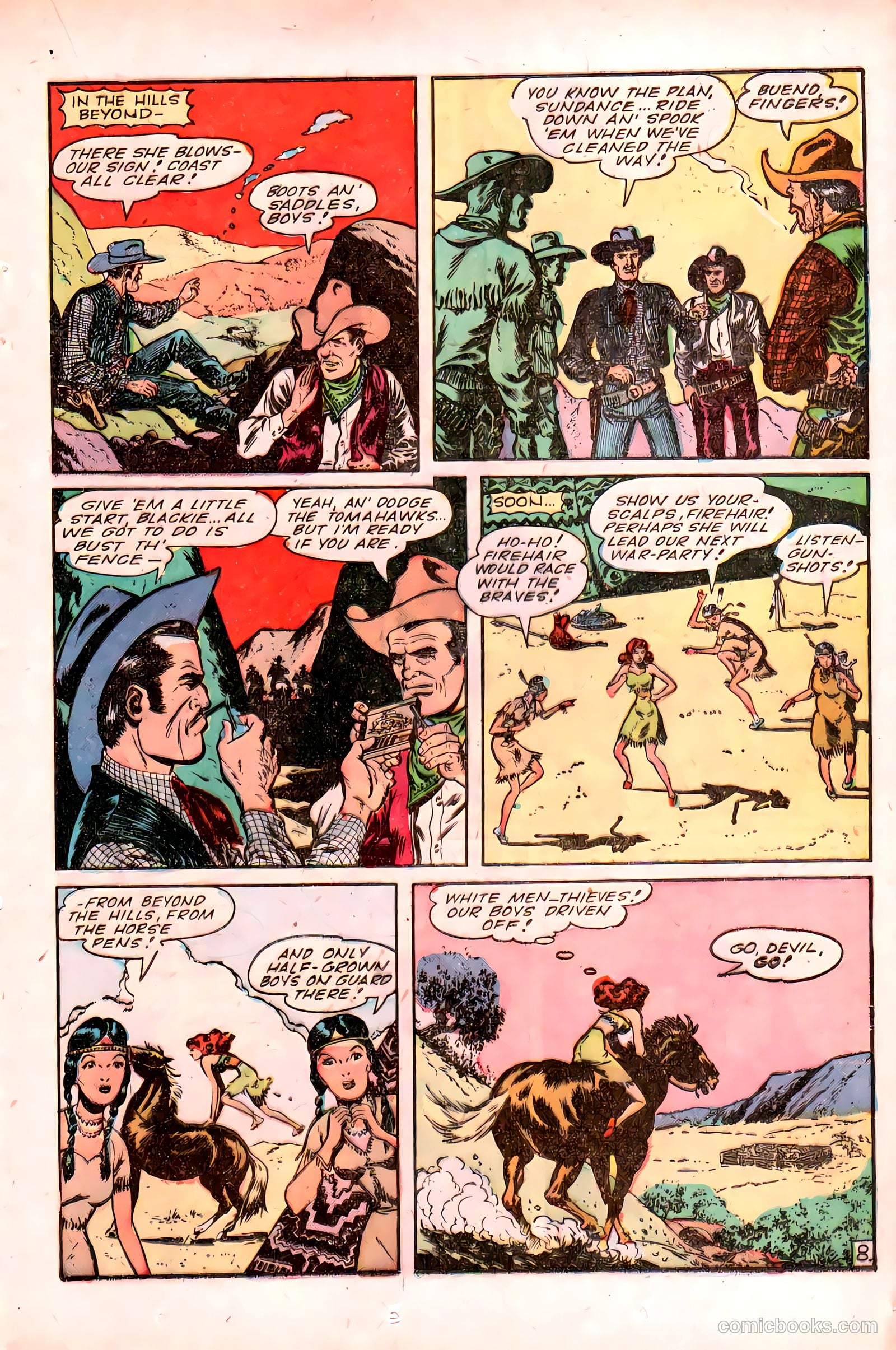 Firehair Comics #1 (1948) — page 21 of 52