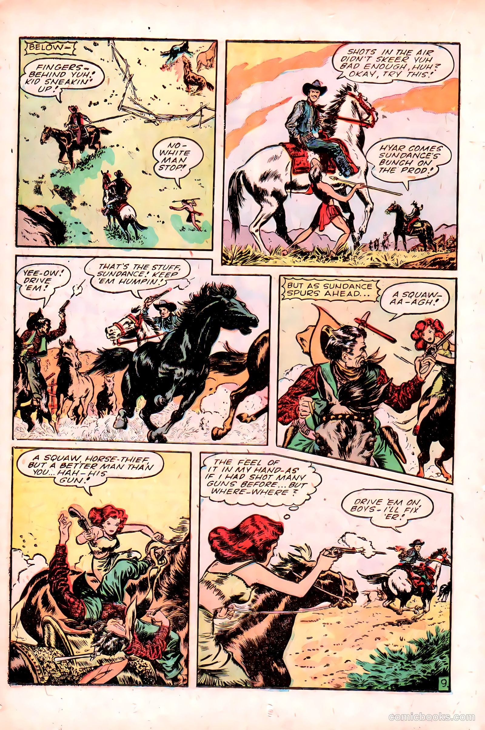 Firehair Comics #1 (1948) — page 22 of 52