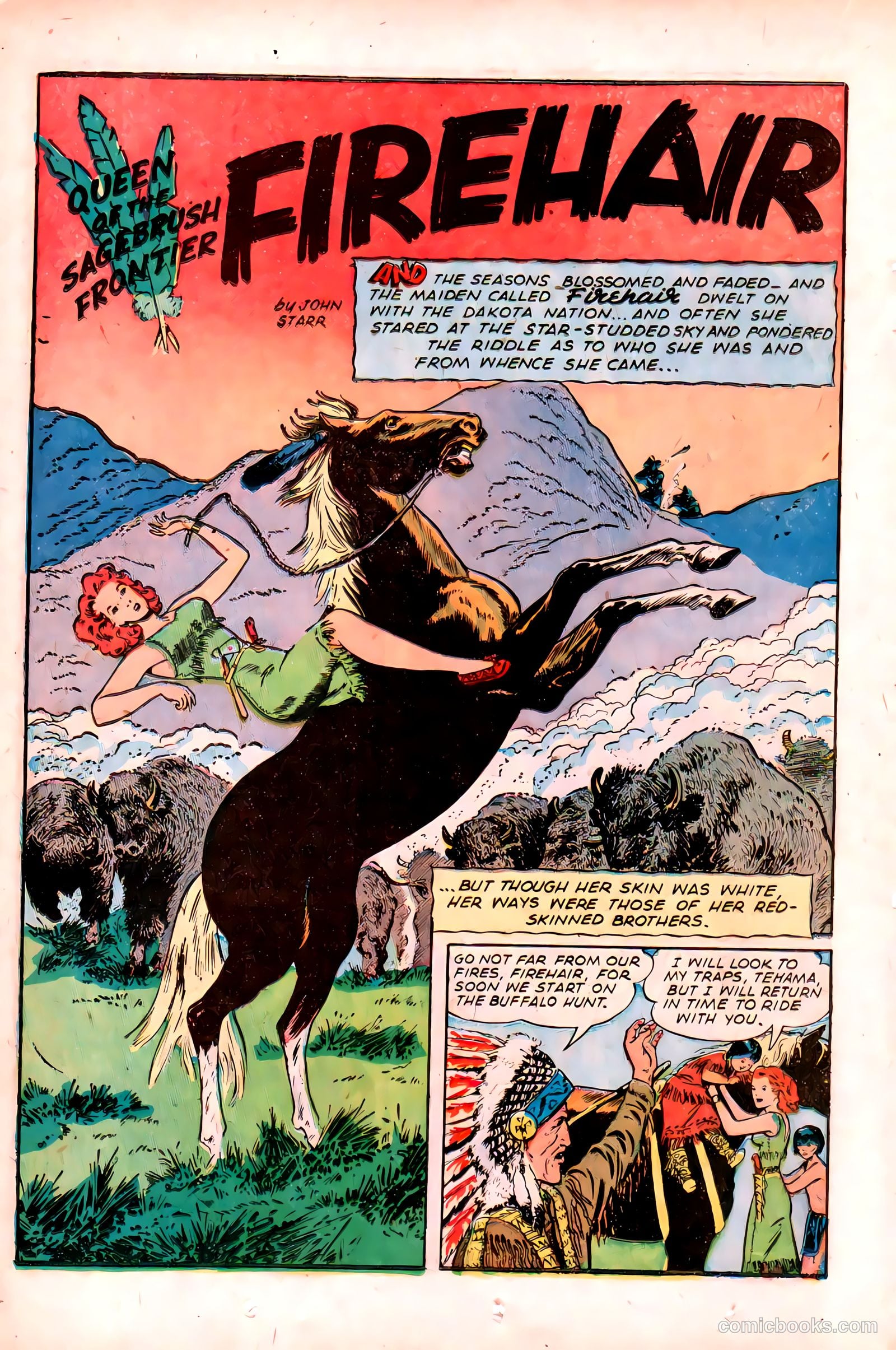 Firehair Comics #1 (1948) — page 24 of 52