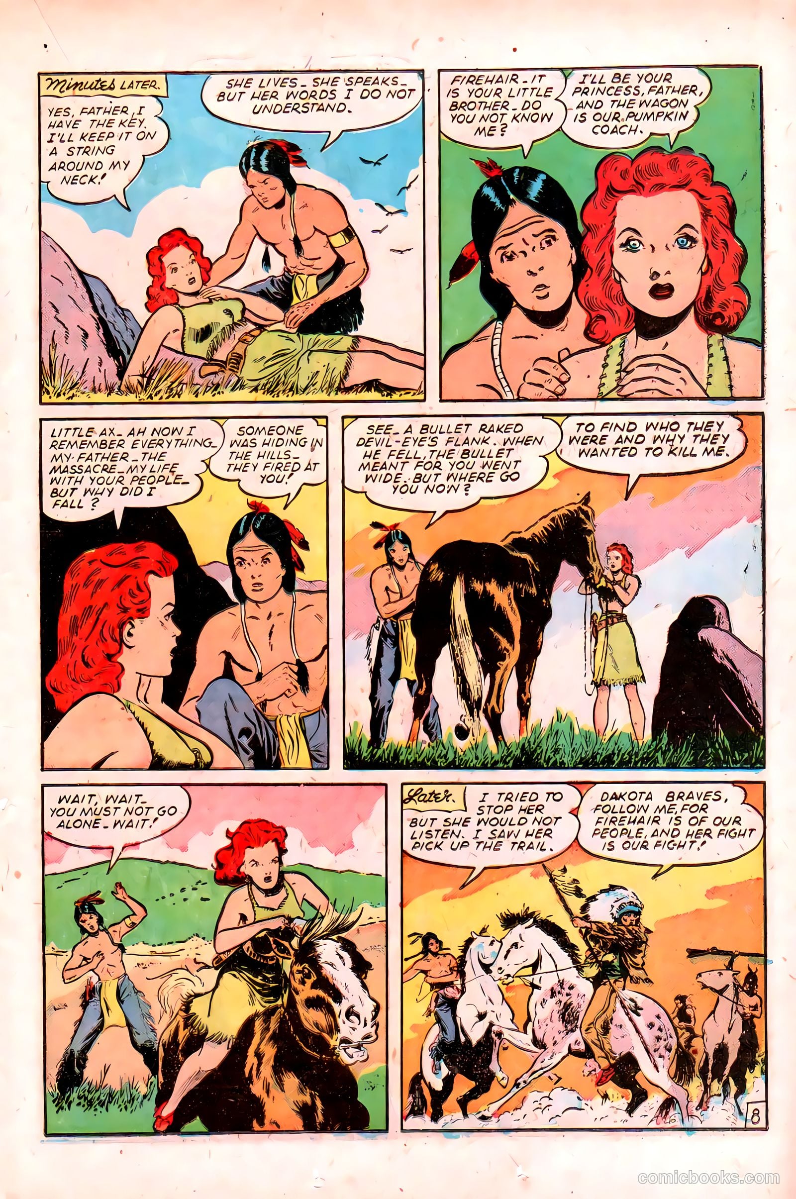 Firehair Comics #1 (1948) — page 31 of 52