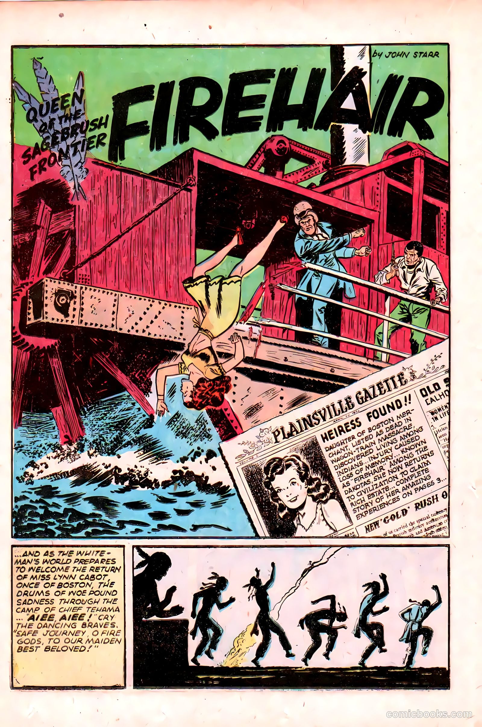 Firehair Comics #1 (1948) — page 34 of 52