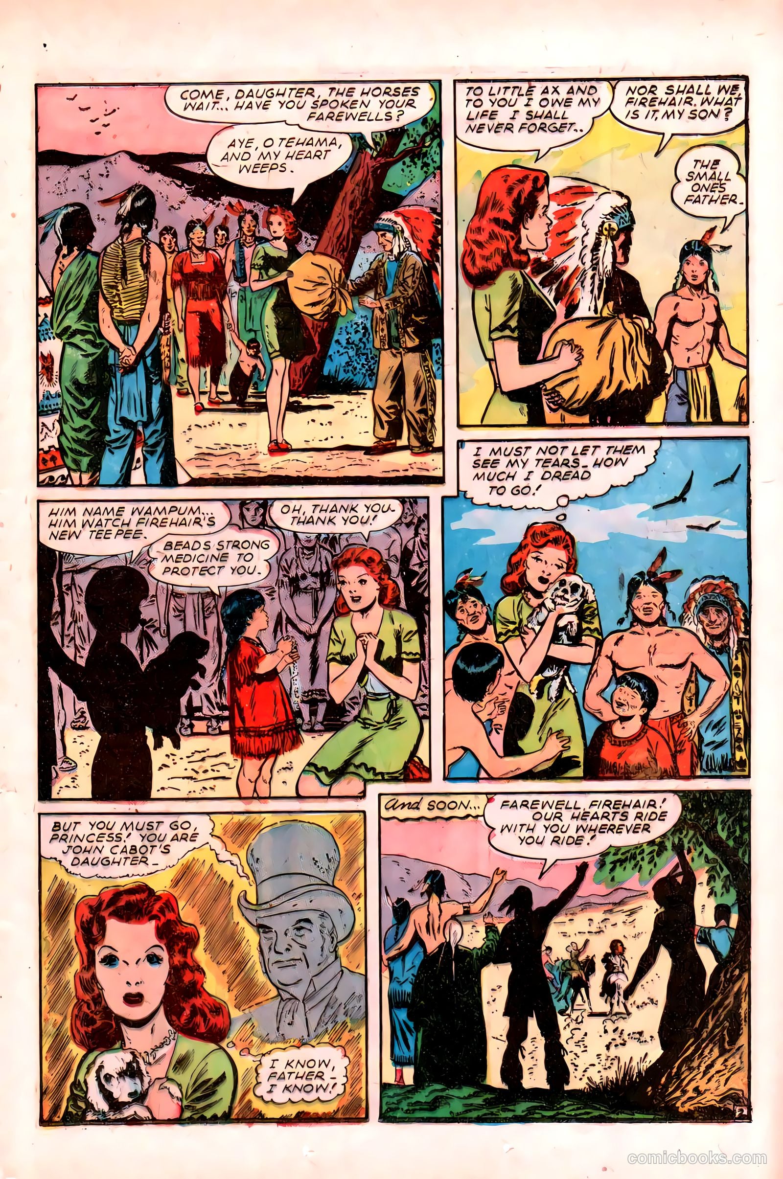 Firehair Comics #1 (1948) — page 35 of 52