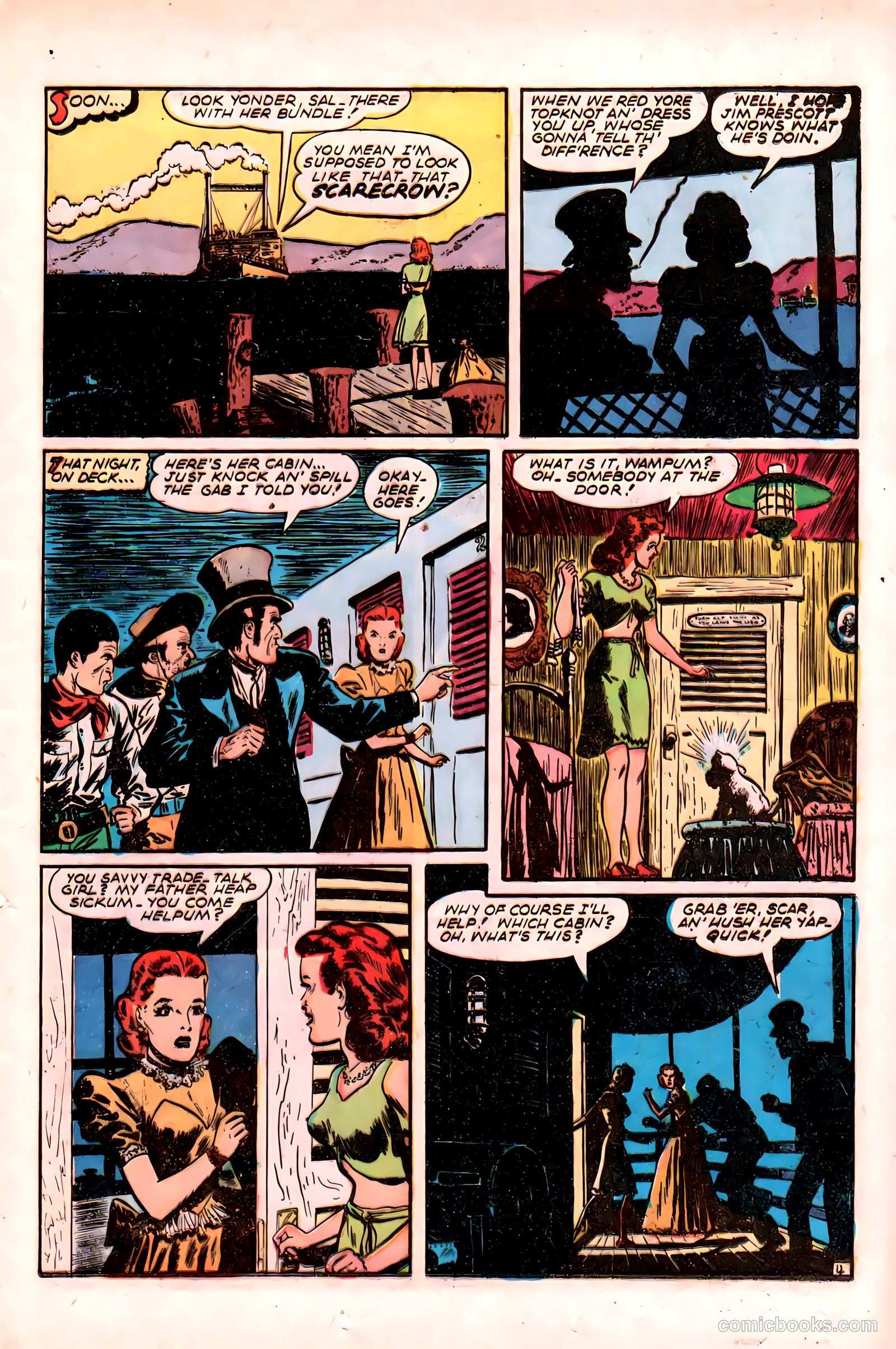 Firehair Comics #1 (1948) — page 37 of 52