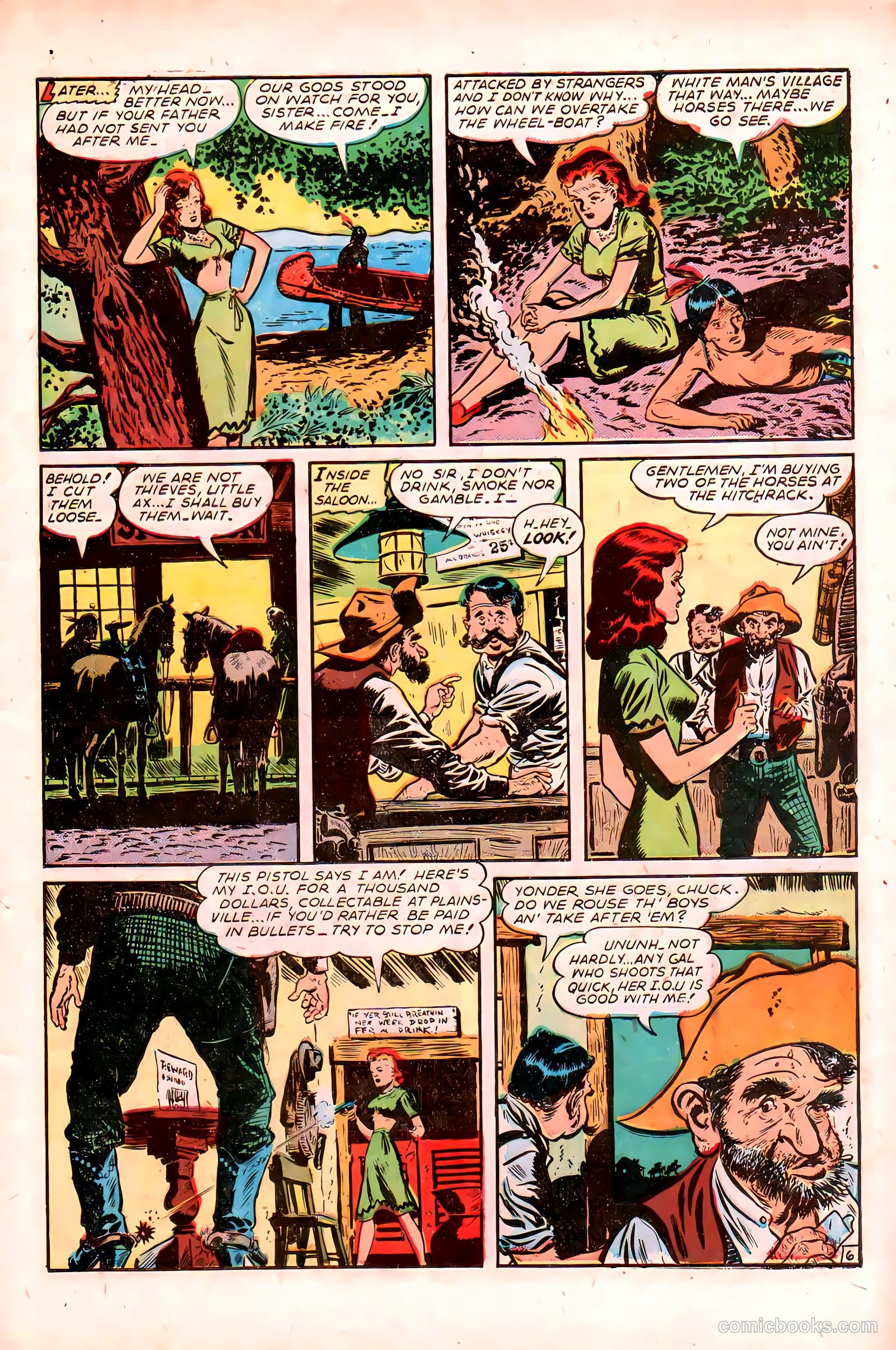 Firehair Comics #1 (1948) — page 39 of 52