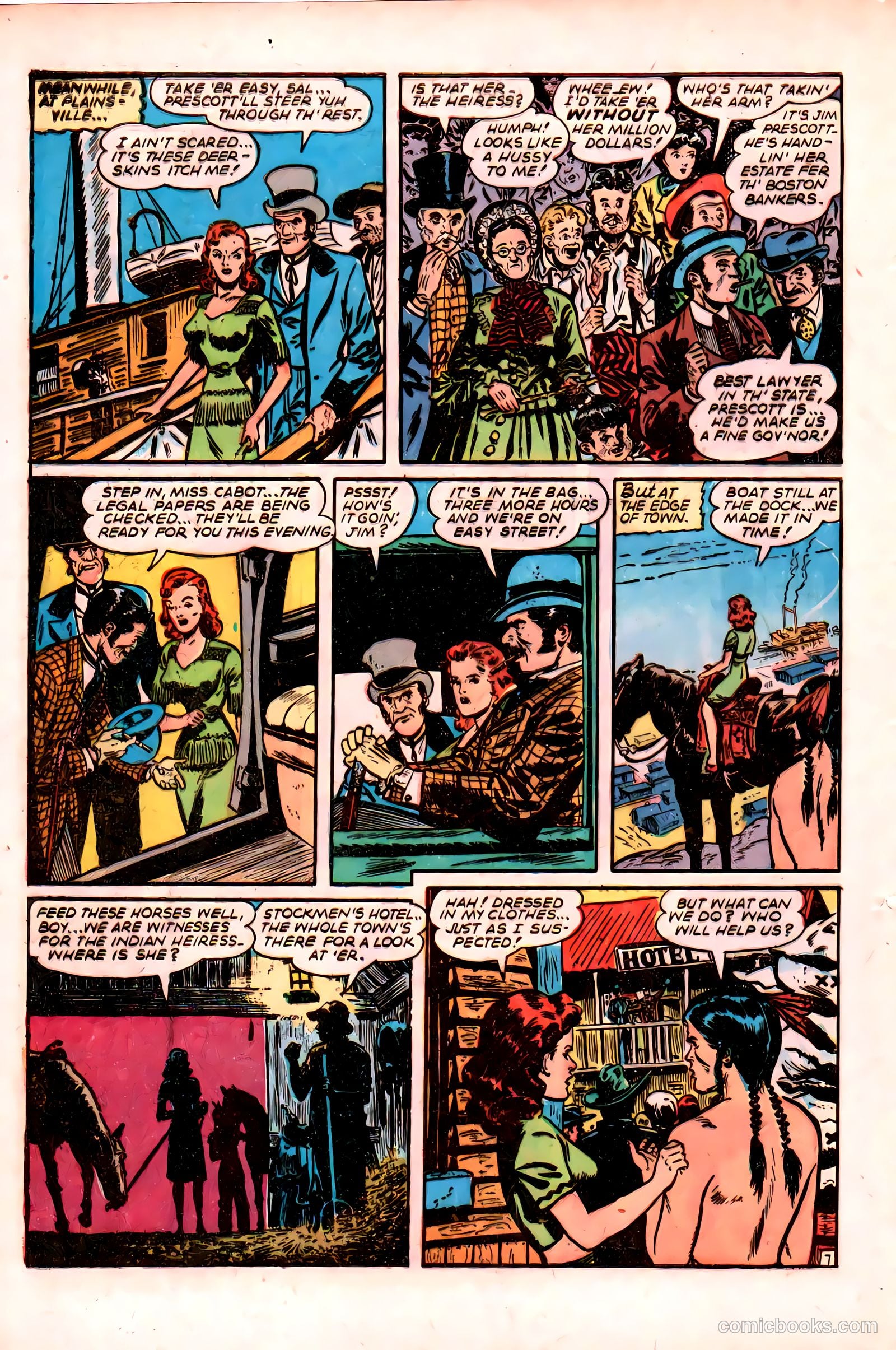 Firehair Comics #1 (1948) — page 40 of 52