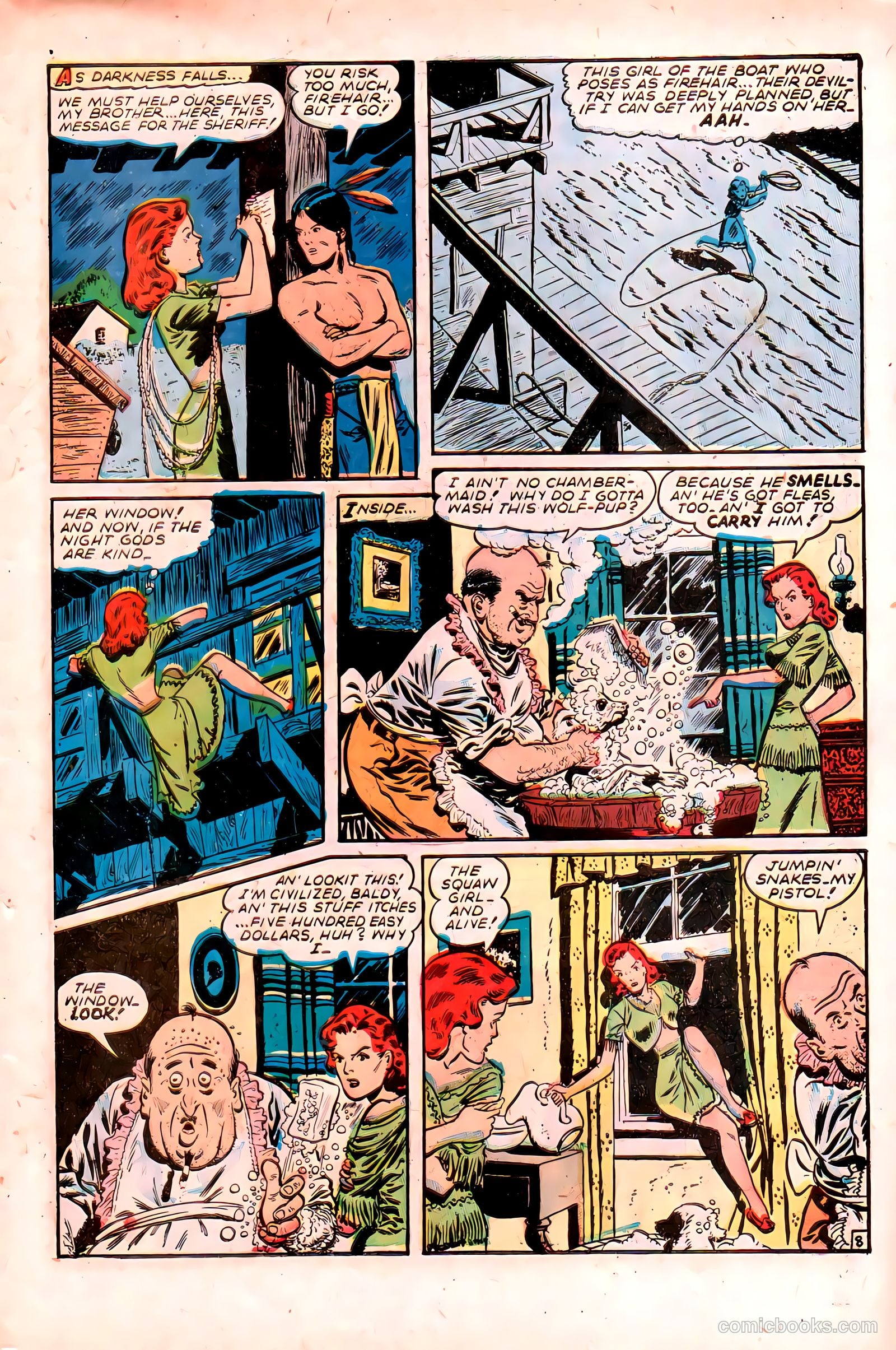 Firehair Comics #1 (1948) — page 41 of 52