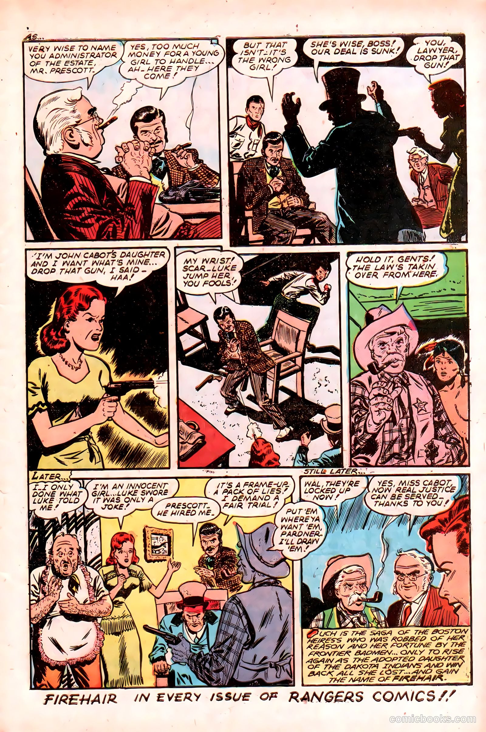 Firehair Comics #1 (1948) — page 43 of 52