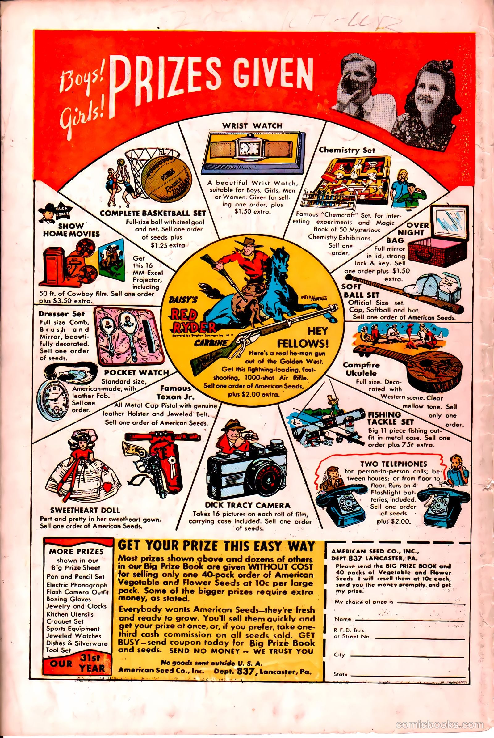 Firehair Comics #1 (1948) — page 52 of 52