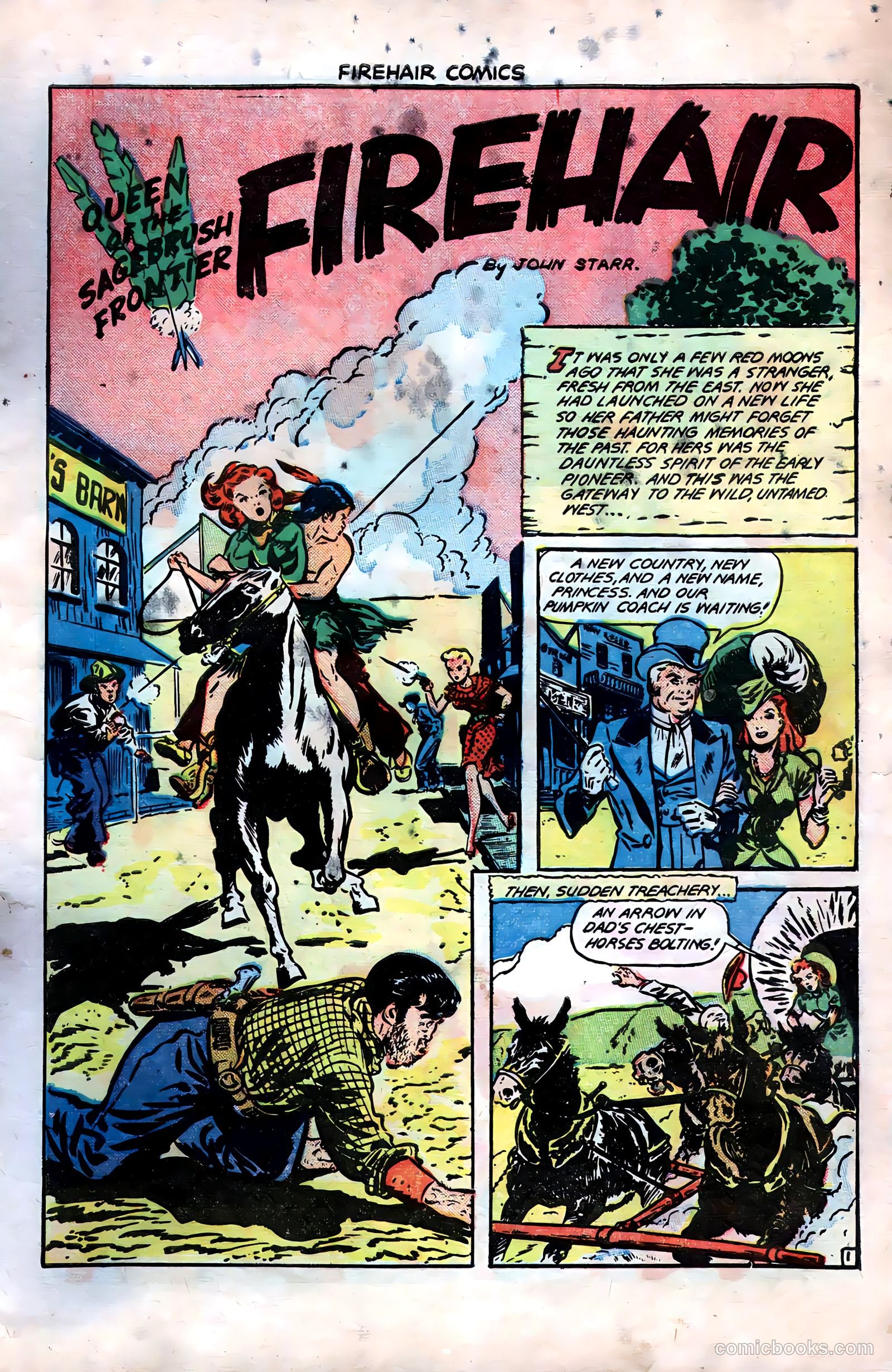 Firehair Comics #2 (1949) — page 3 of 52