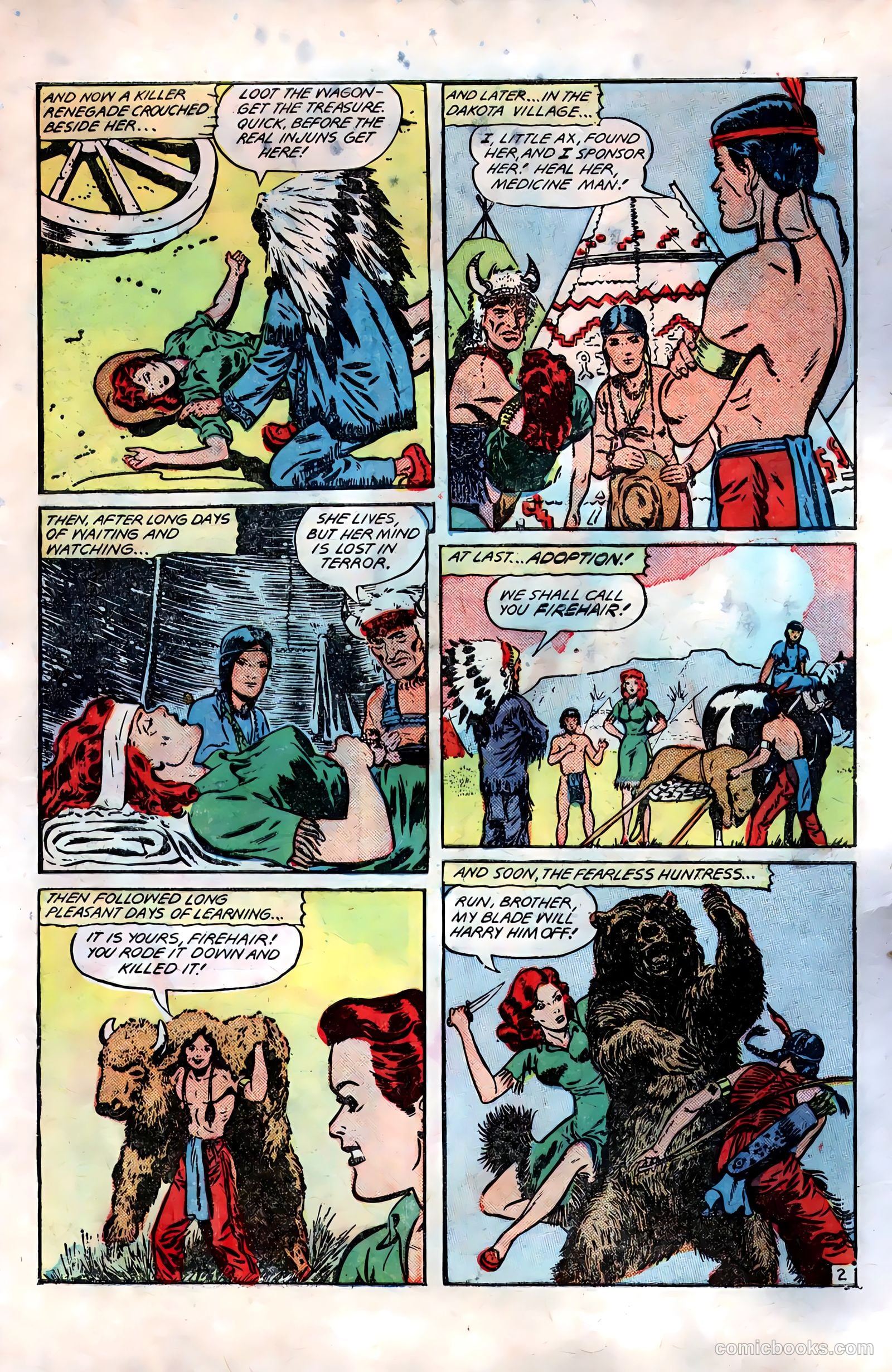 Firehair Comics #2 (1949) — page 4 of 52