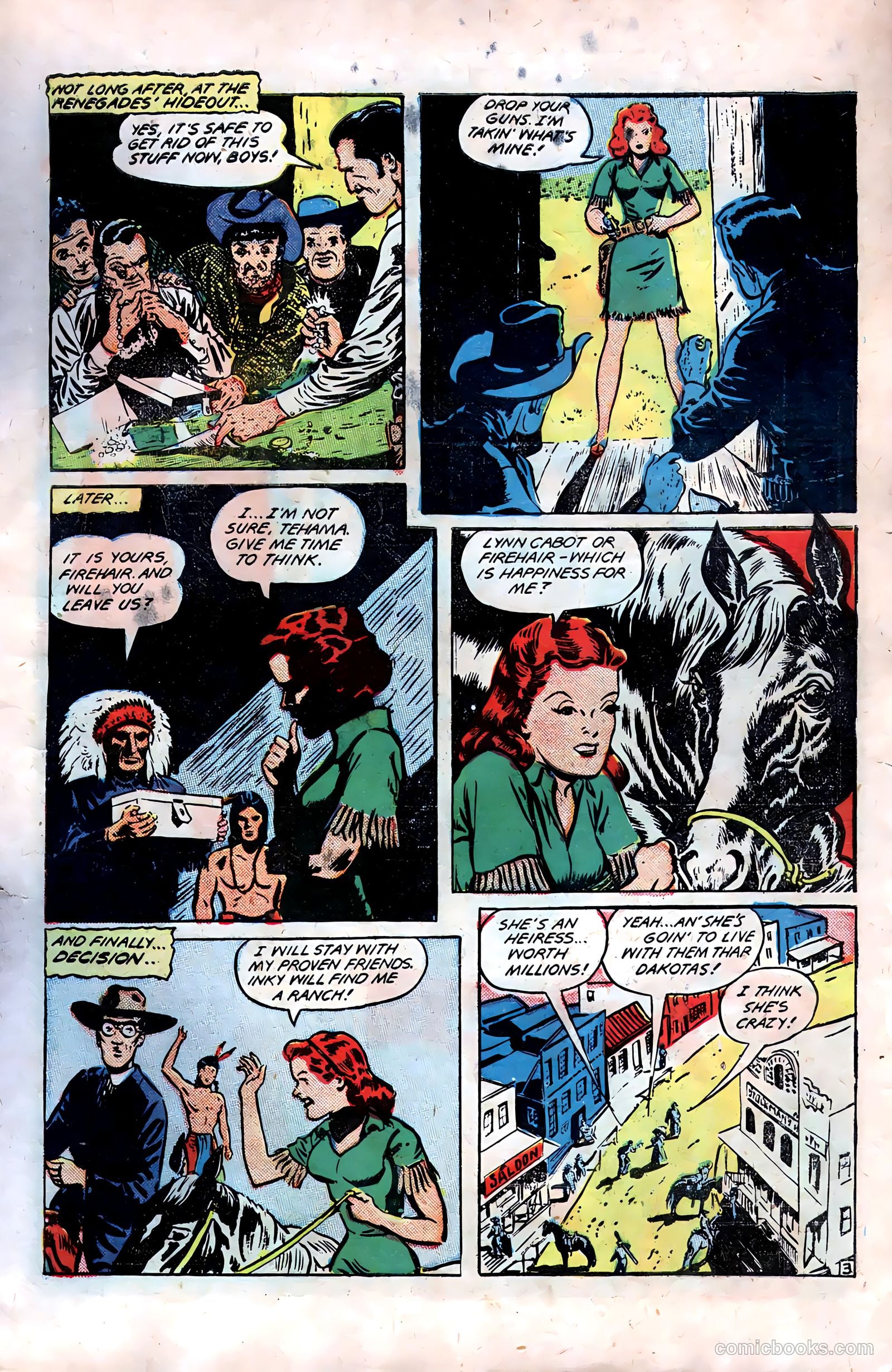 Firehair Comics #2 (1949) — page 5 of 52