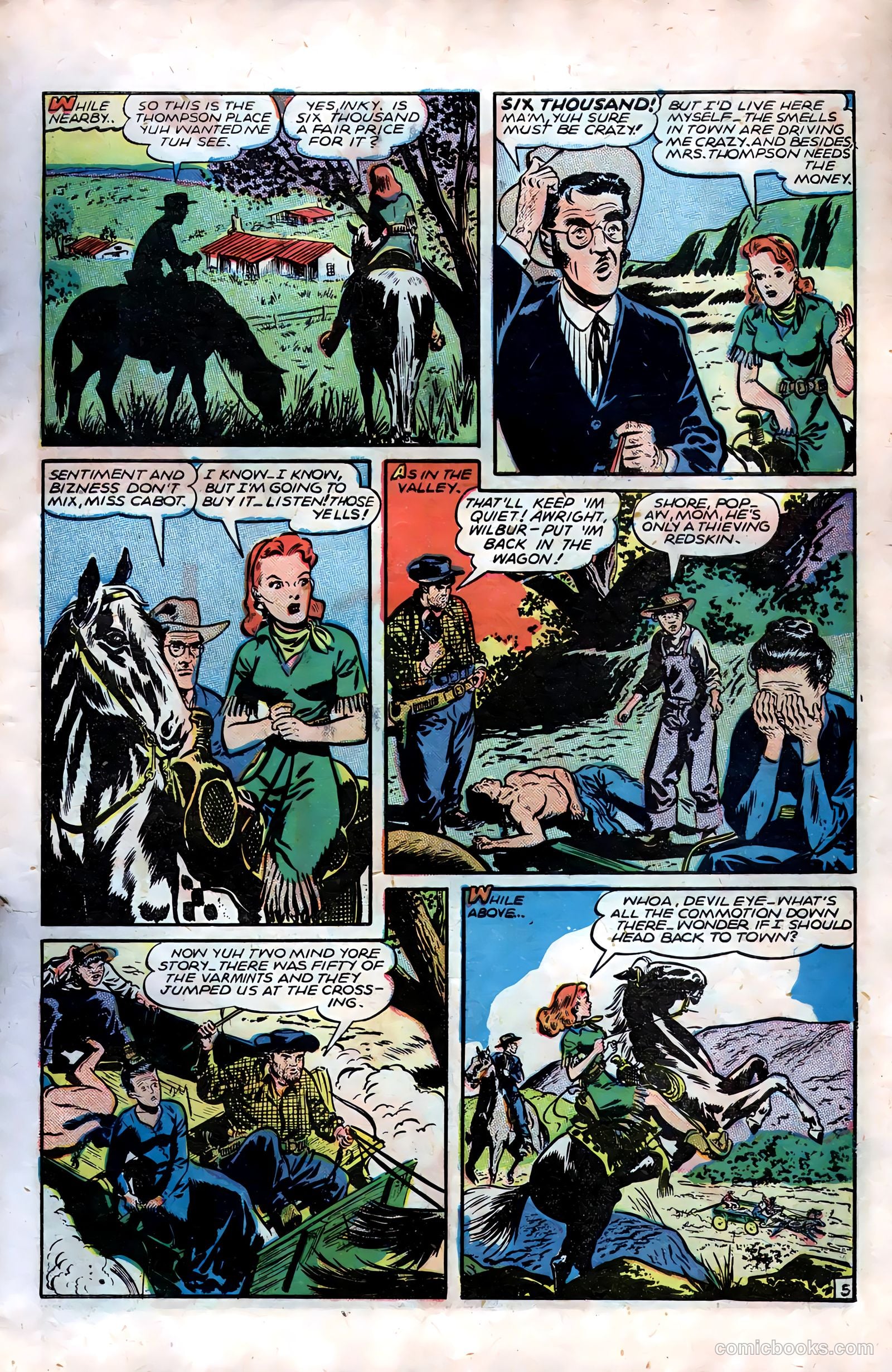 Firehair Comics #2 (1949) — page 7 of 52