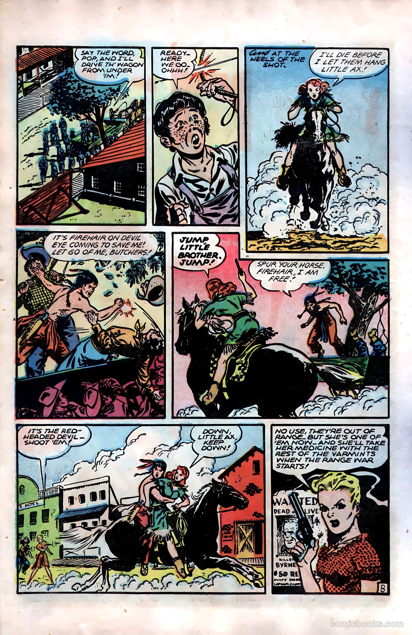 Firehair Comics #2 (1949) — page 10 of 52