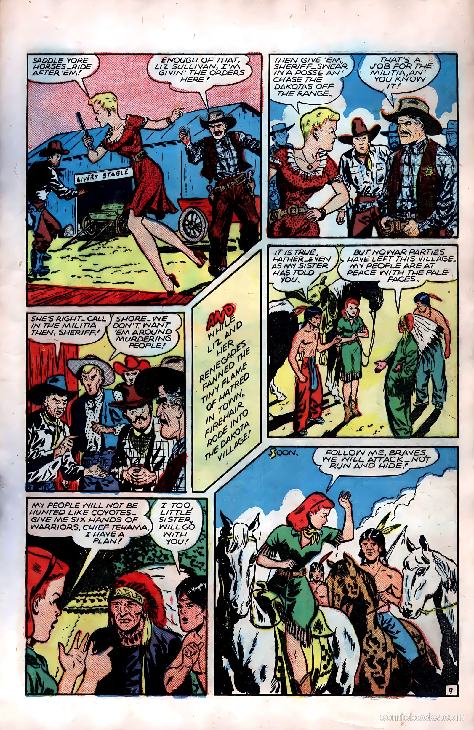 Firehair Comics #2 (1949) — page 11 of 52