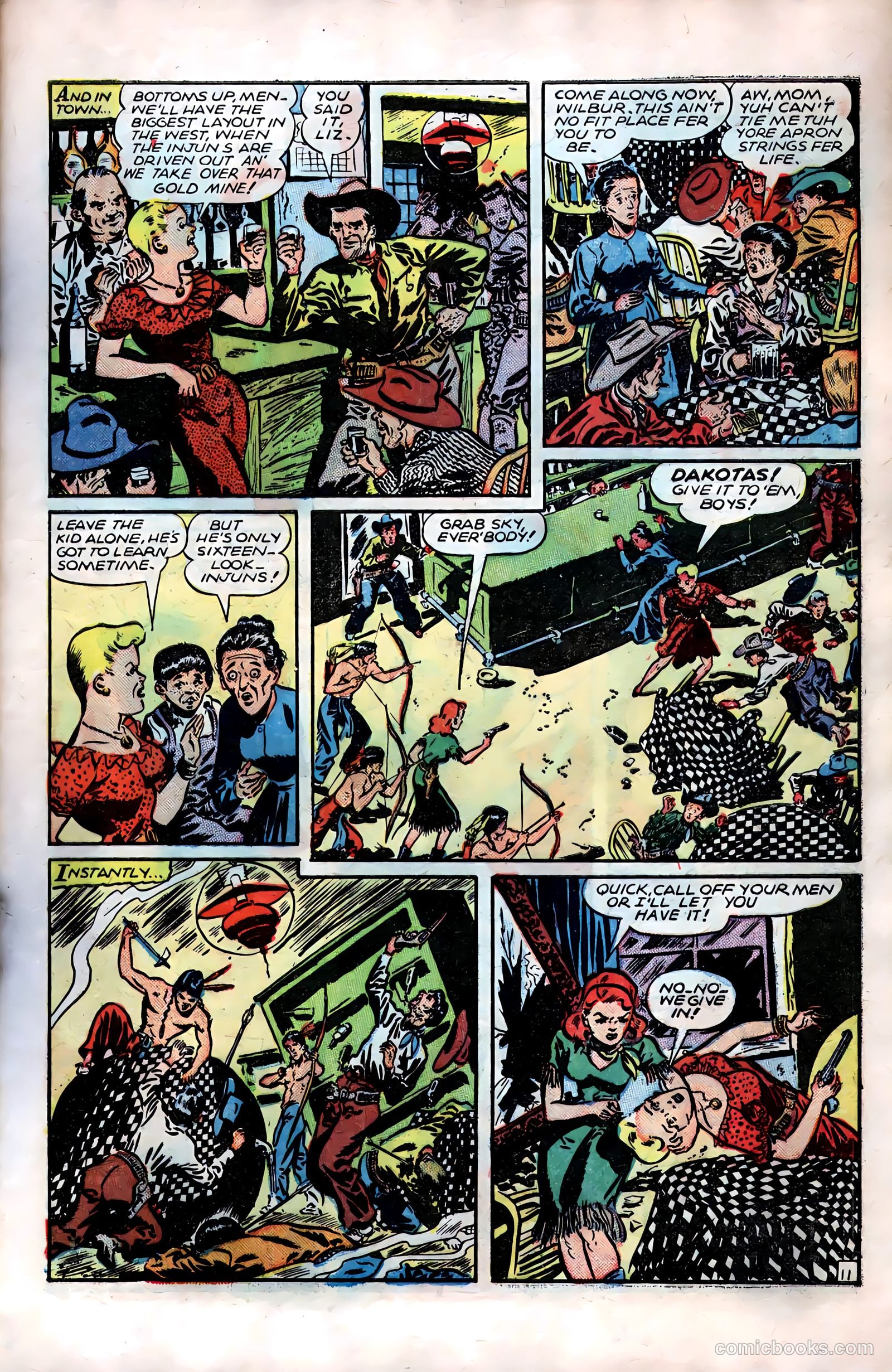 Firehair Comics #2 (1949) — page 13 of 52
