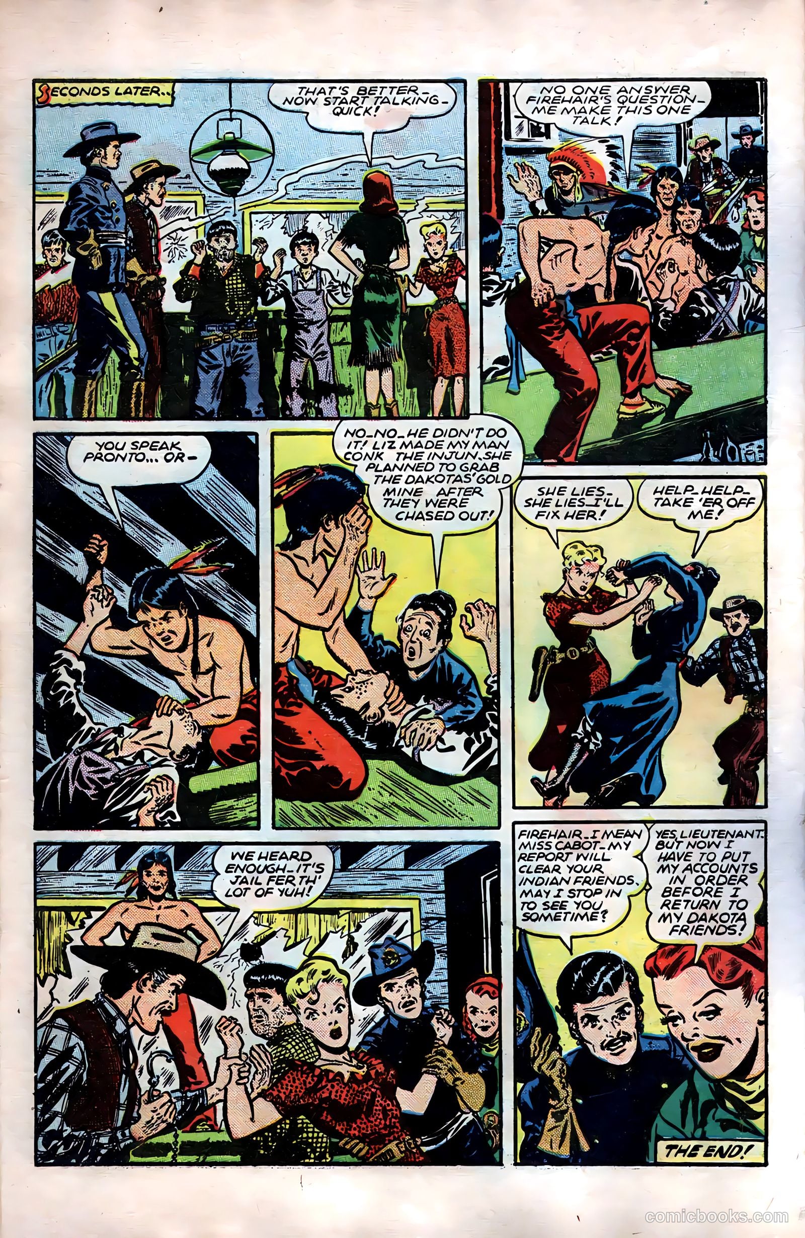 Firehair Comics #2 (1949) — page 14 of 52