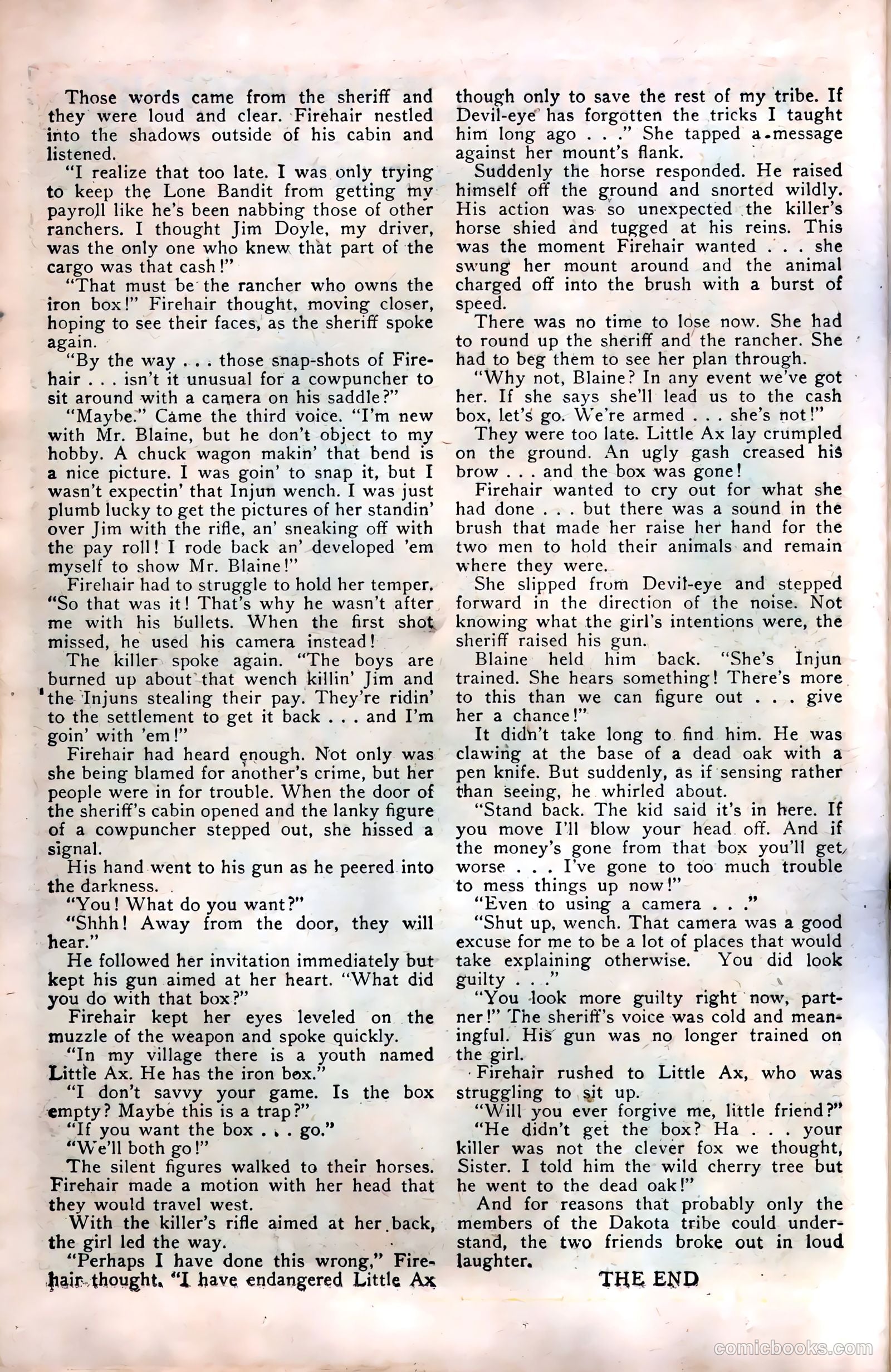 Firehair Comics #2 (1949) — page 16 of 52