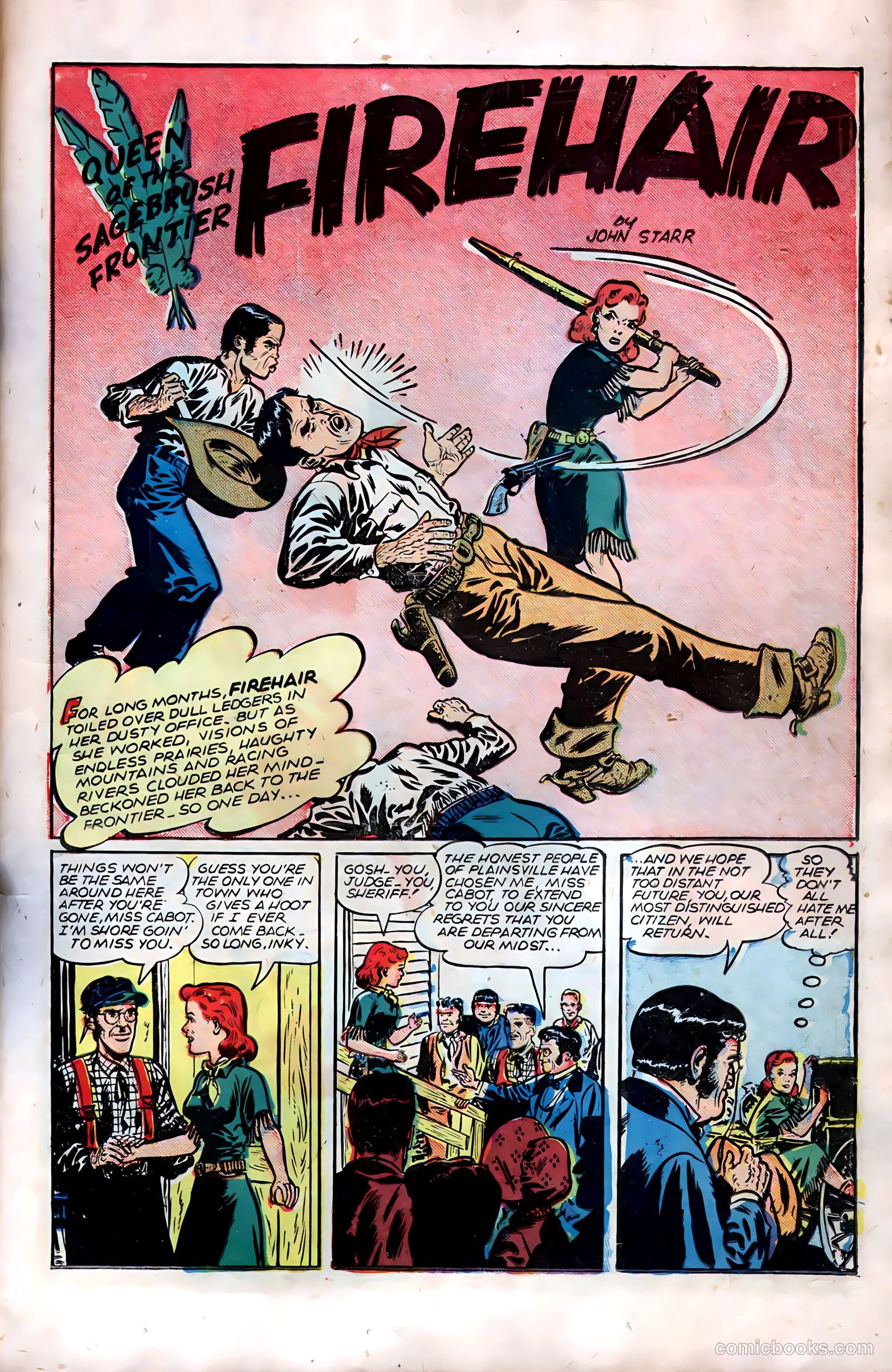 Firehair Comics #2 (1949) — page 17 of 52