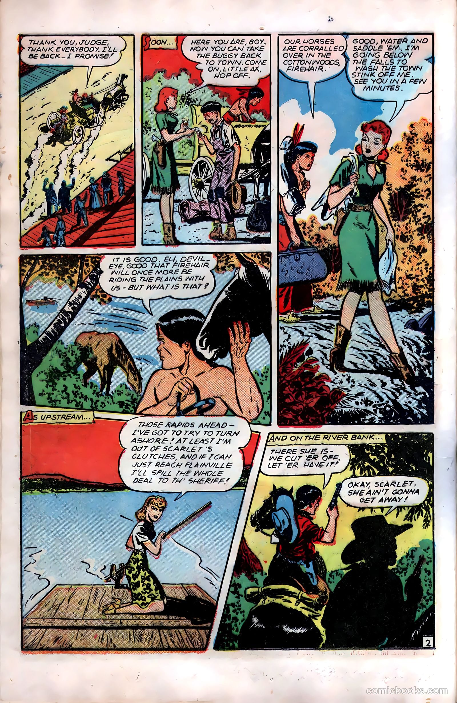Firehair Comics #2 (1949) — page 18 of 52