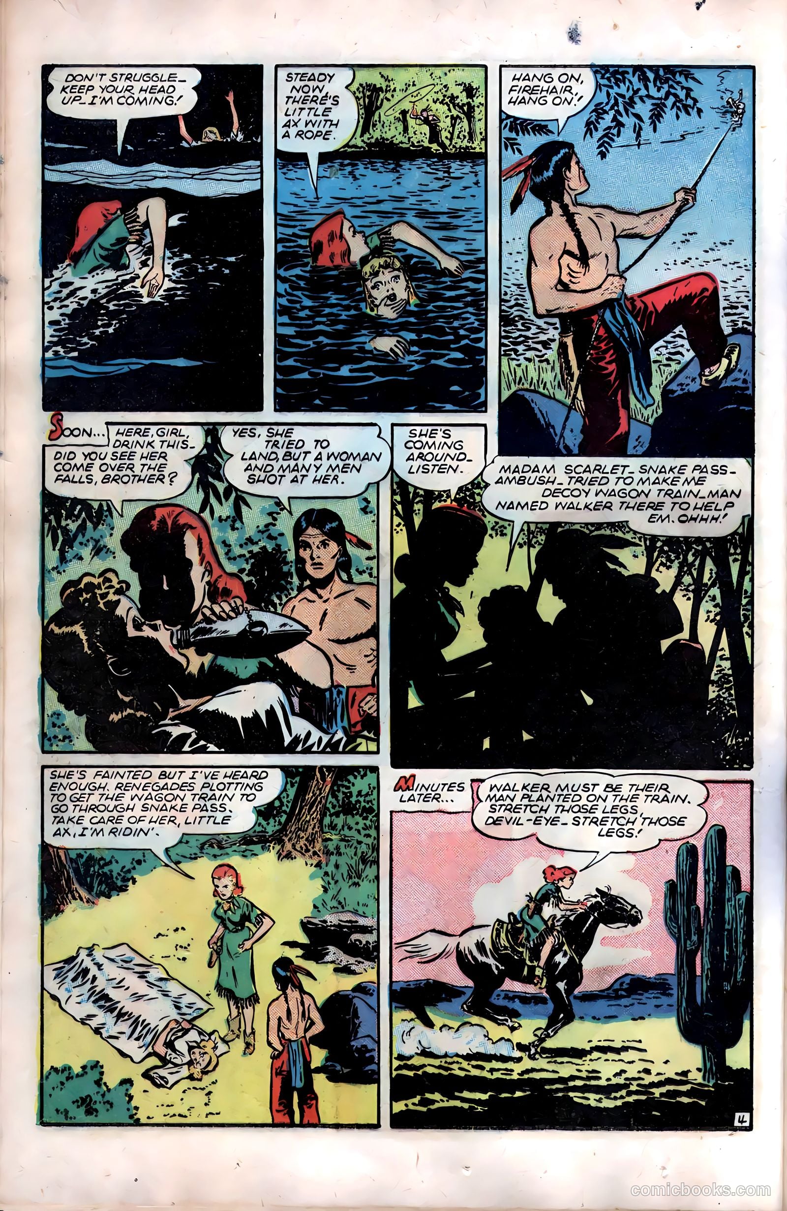 Firehair Comics #2 (1949) — page 20 of 52