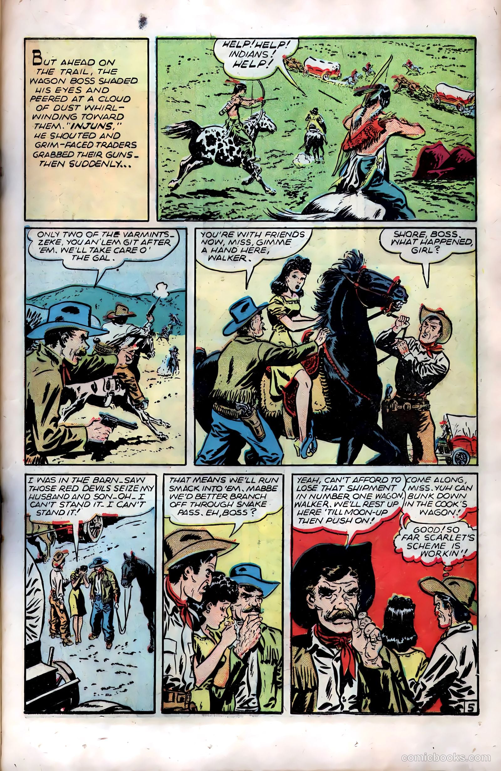 Firehair Comics #2 (1949) — page 21 of 52