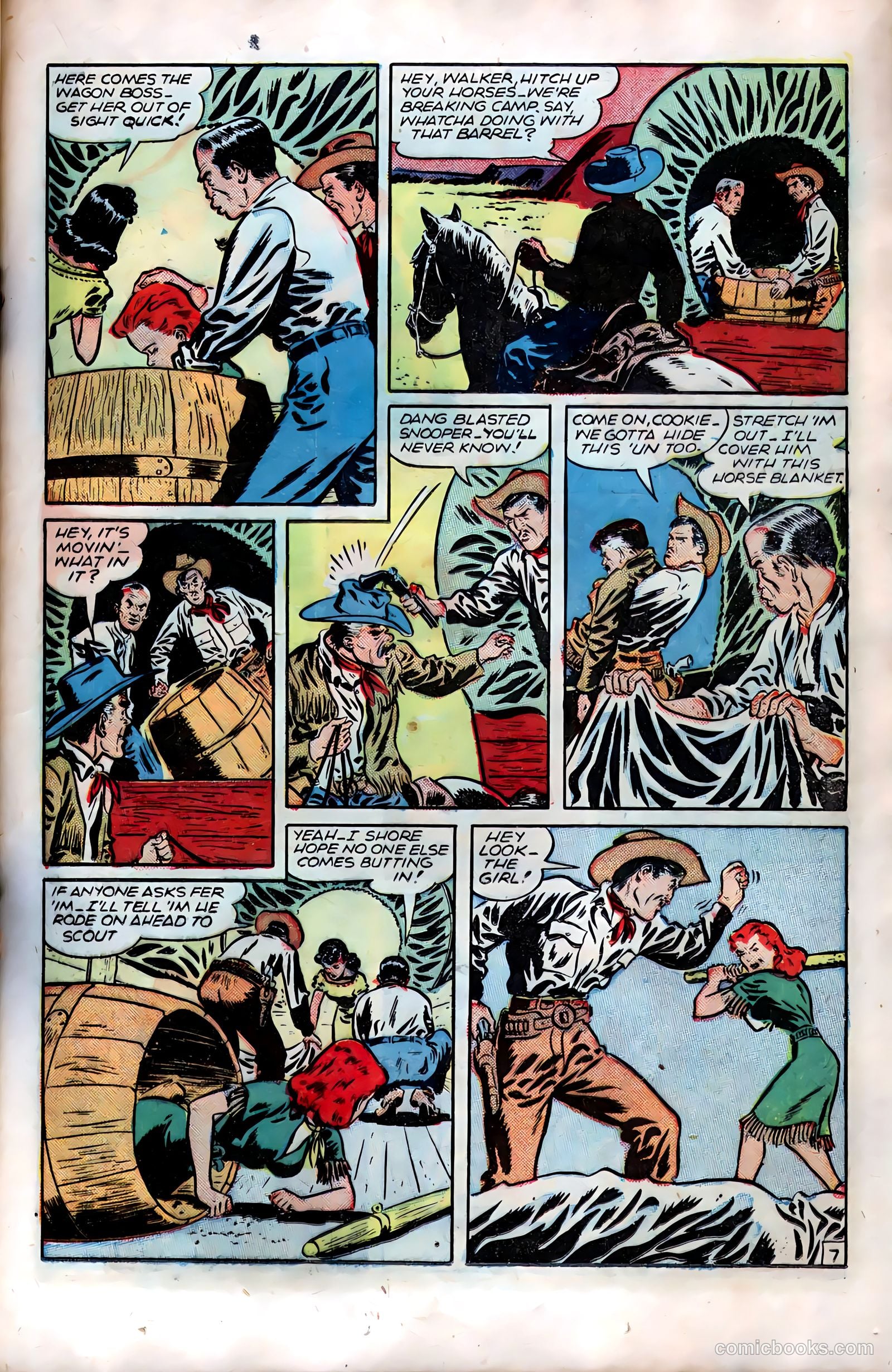 Firehair Comics #2 (1949) — page 23 of 52