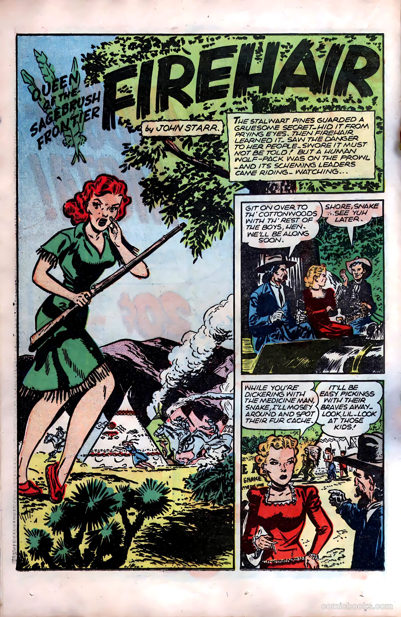 Firehair Comics #2 (1949) — page 28 of 52